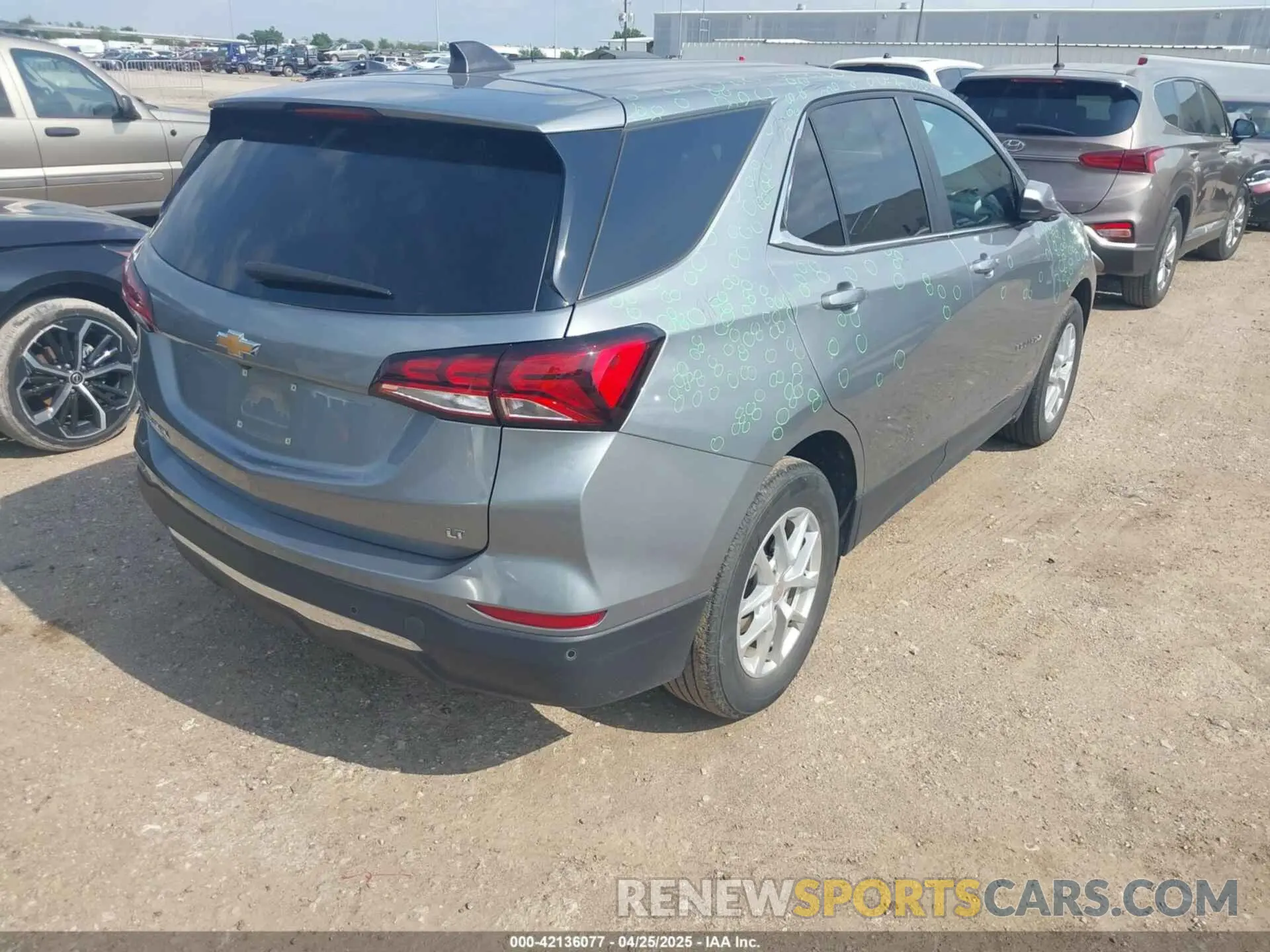 4 fotografías del automóvil dañado 3GNAXKEG8RS142062 CHEVROLET EQUINOX 2024