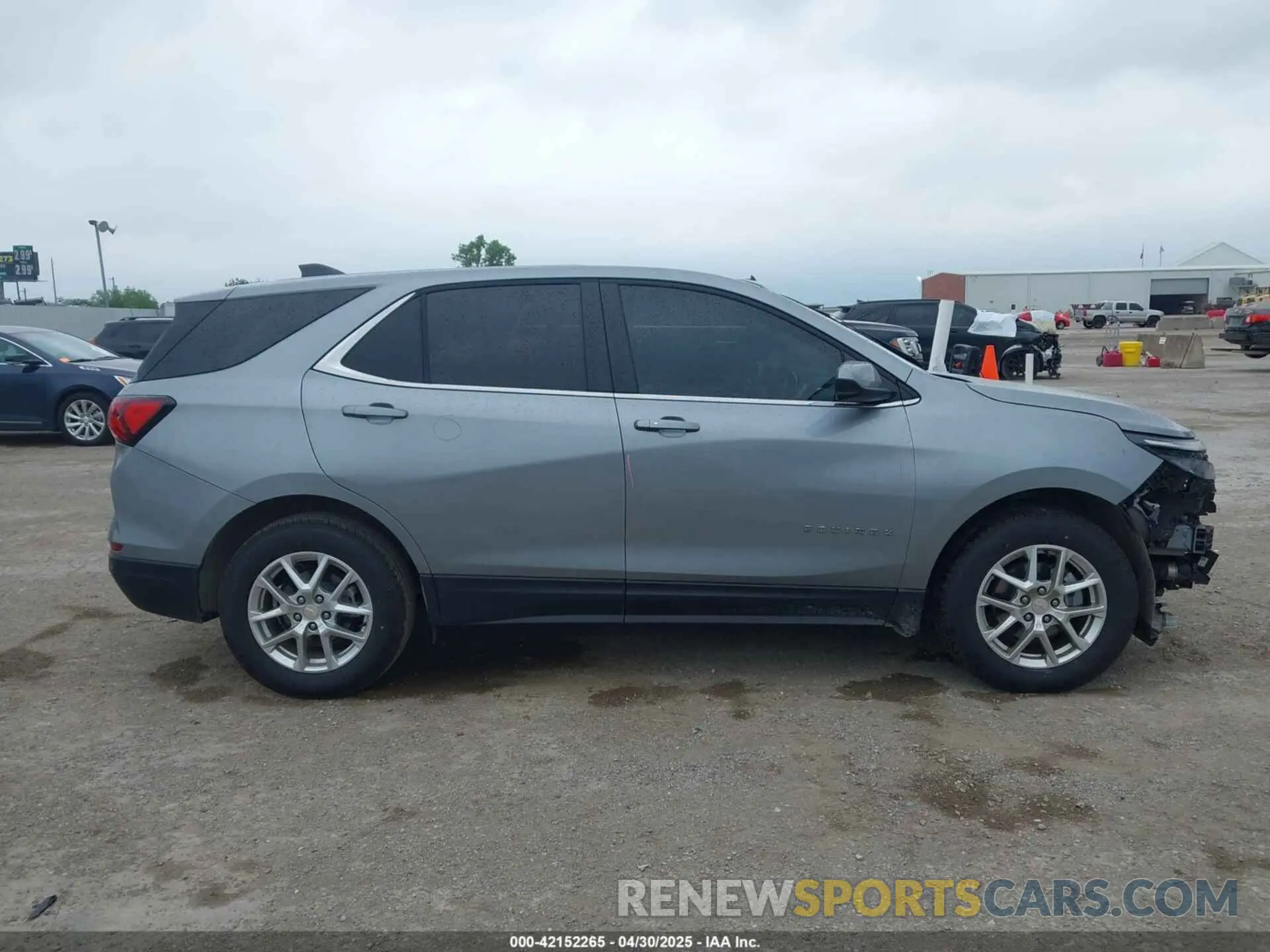 14 fotografías del automóvil dañado 3GNAXKEG8RS157449 CHEVROLET EQUINOX 2024