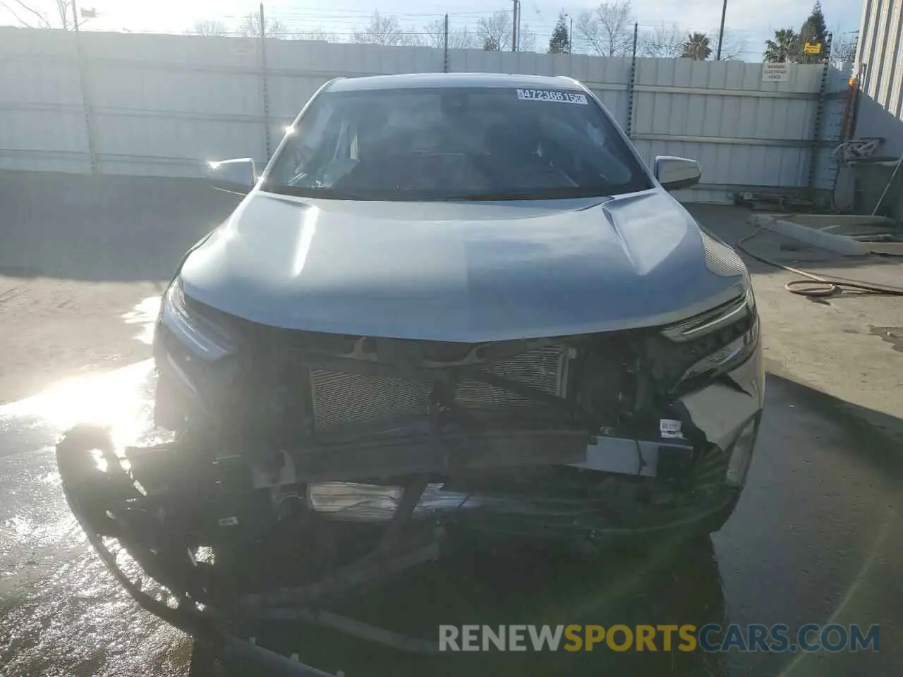 5 fotografías del automóvil dañado 3GNAXKEG8RS217066 CHEVROLET EQUINOX 2024