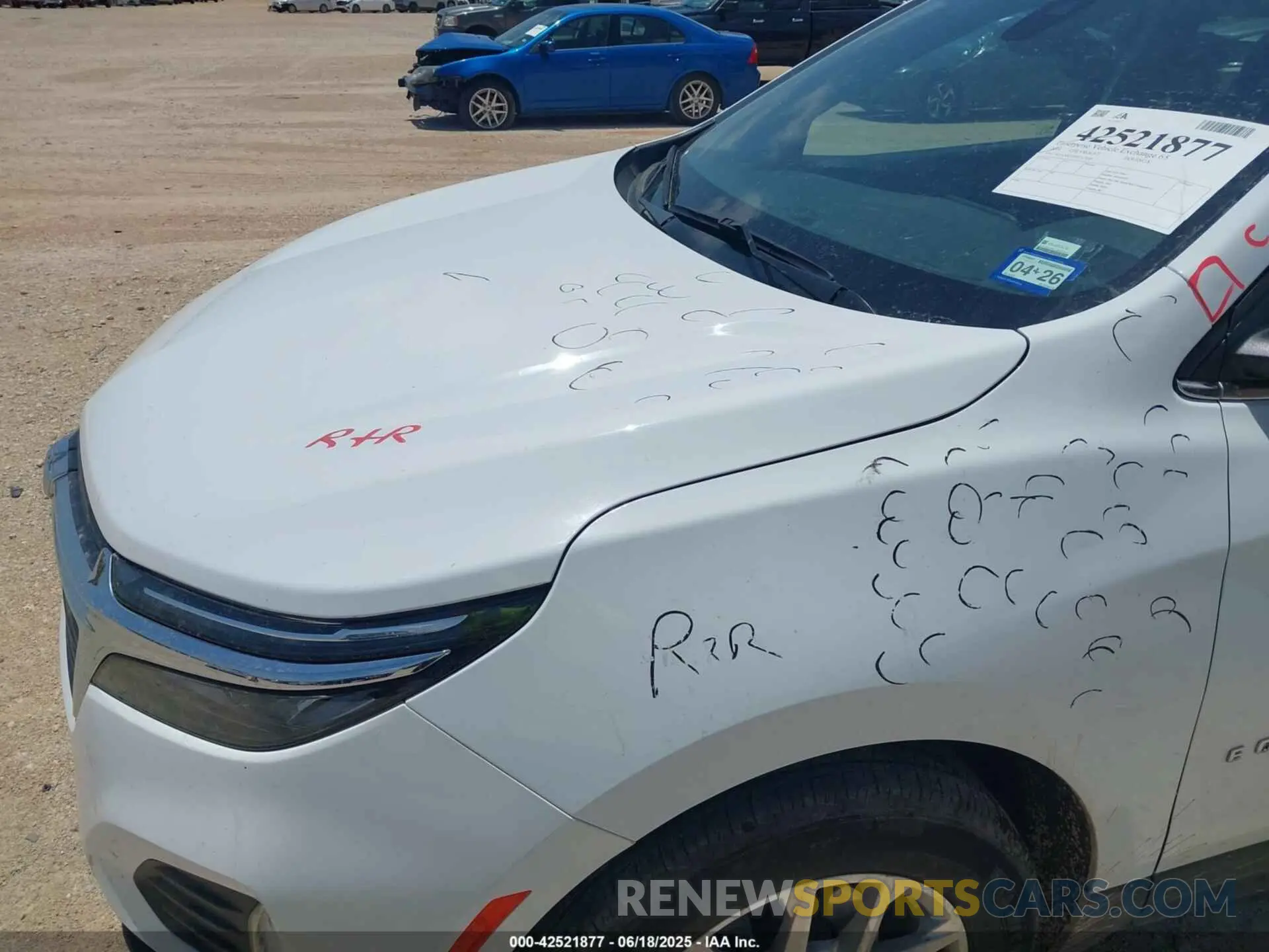 6 fotografías del automóvil dañado 3GNAXKEG9RL323018 CHEVROLET EQUINOX 2024