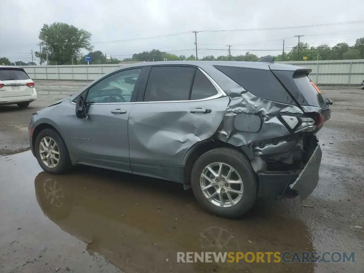 2 fotografías del automóvil dañado 3GNAXKEG9RS155872 CHEVROLET EQUINOX 2024