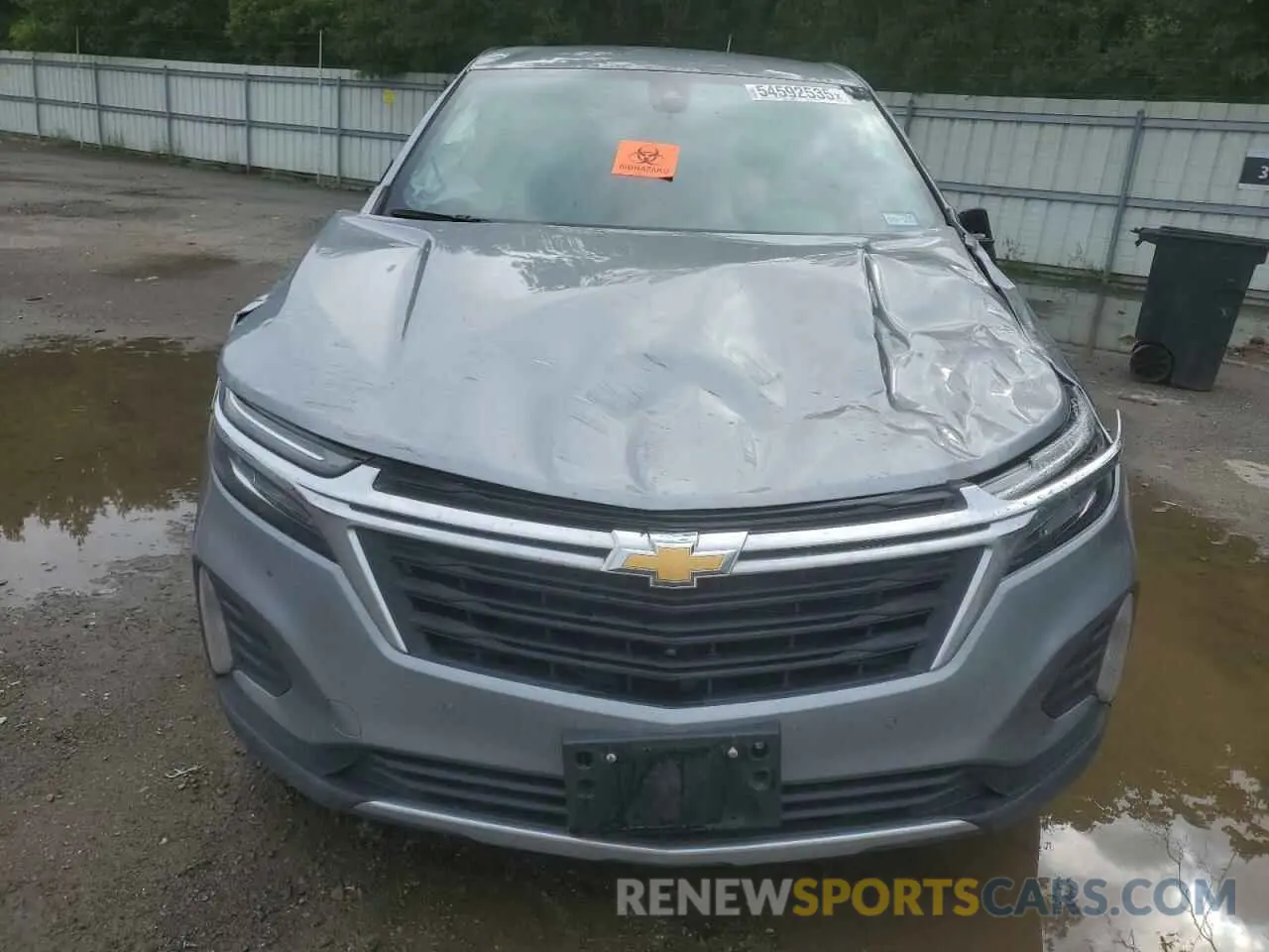 5 fotografías del automóvil dañado 3GNAXKEG9RS155872 CHEVROLET EQUINOX 2024