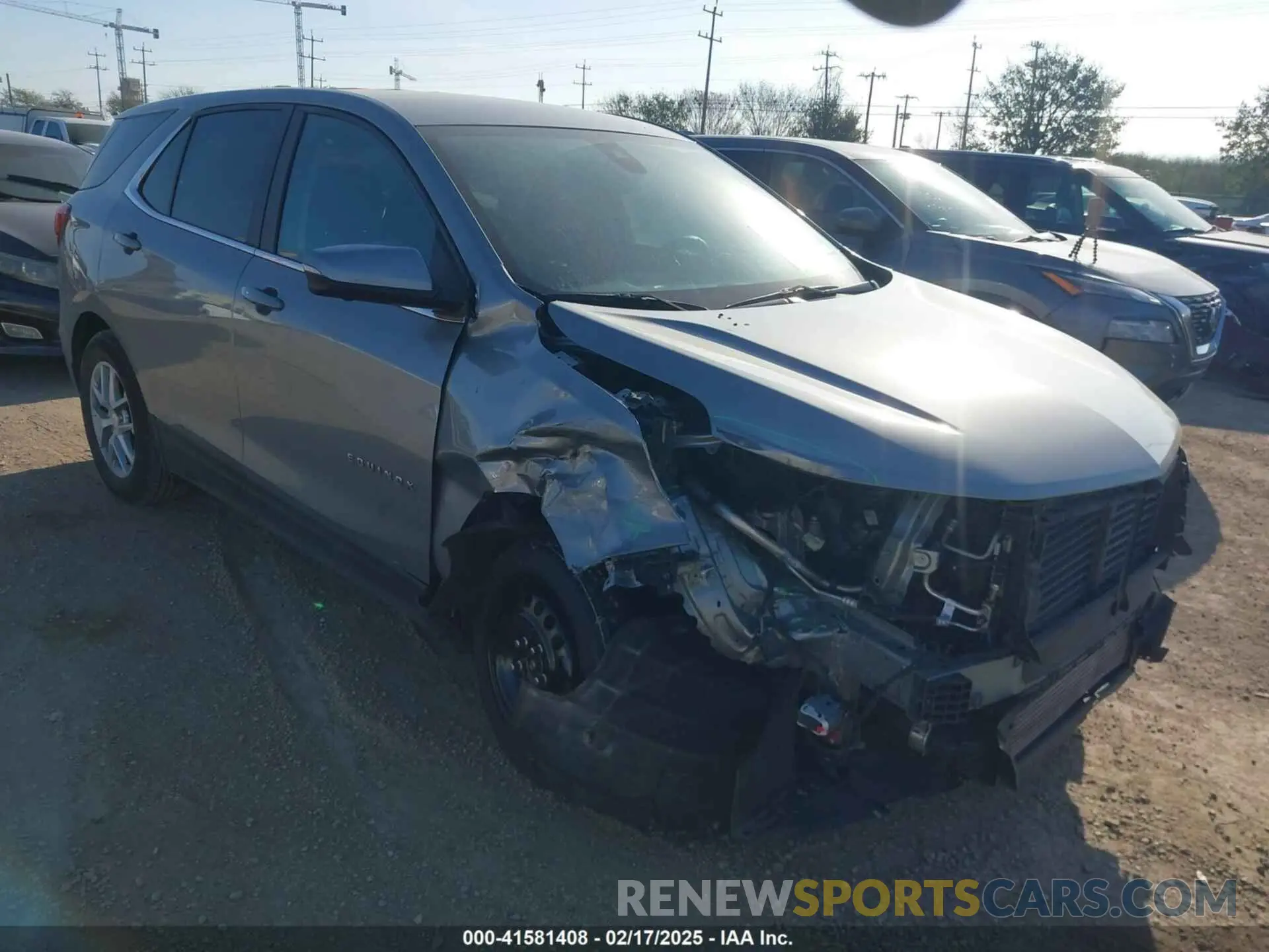 1 fotografías del automóvil dañado 3GNAXKEGXRL216771 CHEVROLET EQUINOX 2024