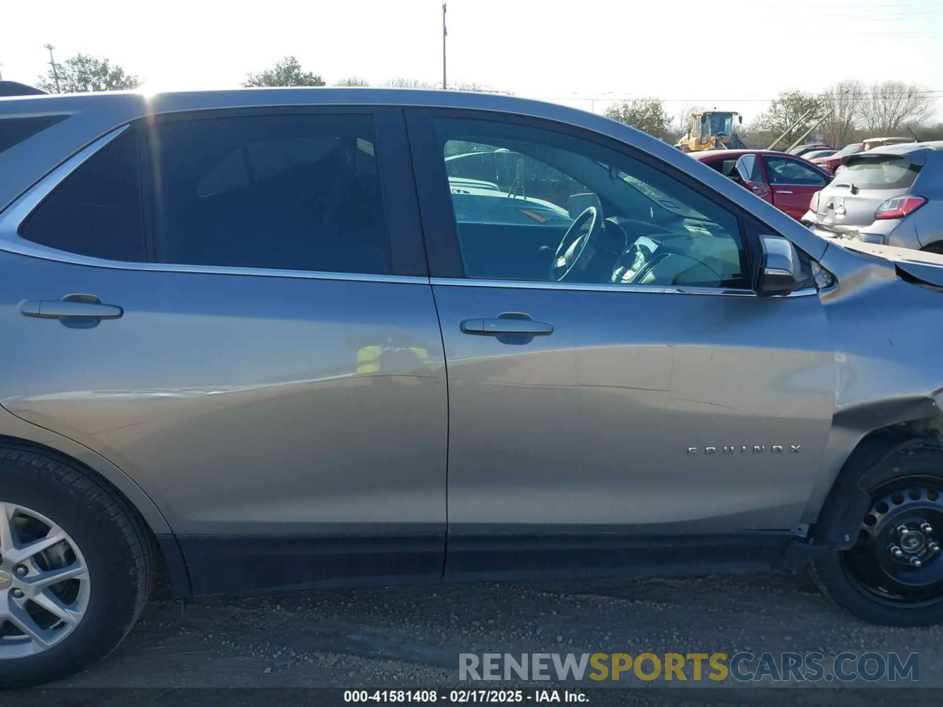 14 fotografías del automóvil dañado 3GNAXKEGXRL216771 CHEVROLET EQUINOX 2024