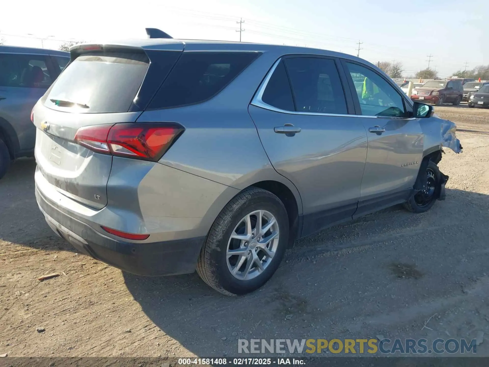 4 fotografías del automóvil dañado 3GNAXKEGXRL216771 CHEVROLET EQUINOX 2024