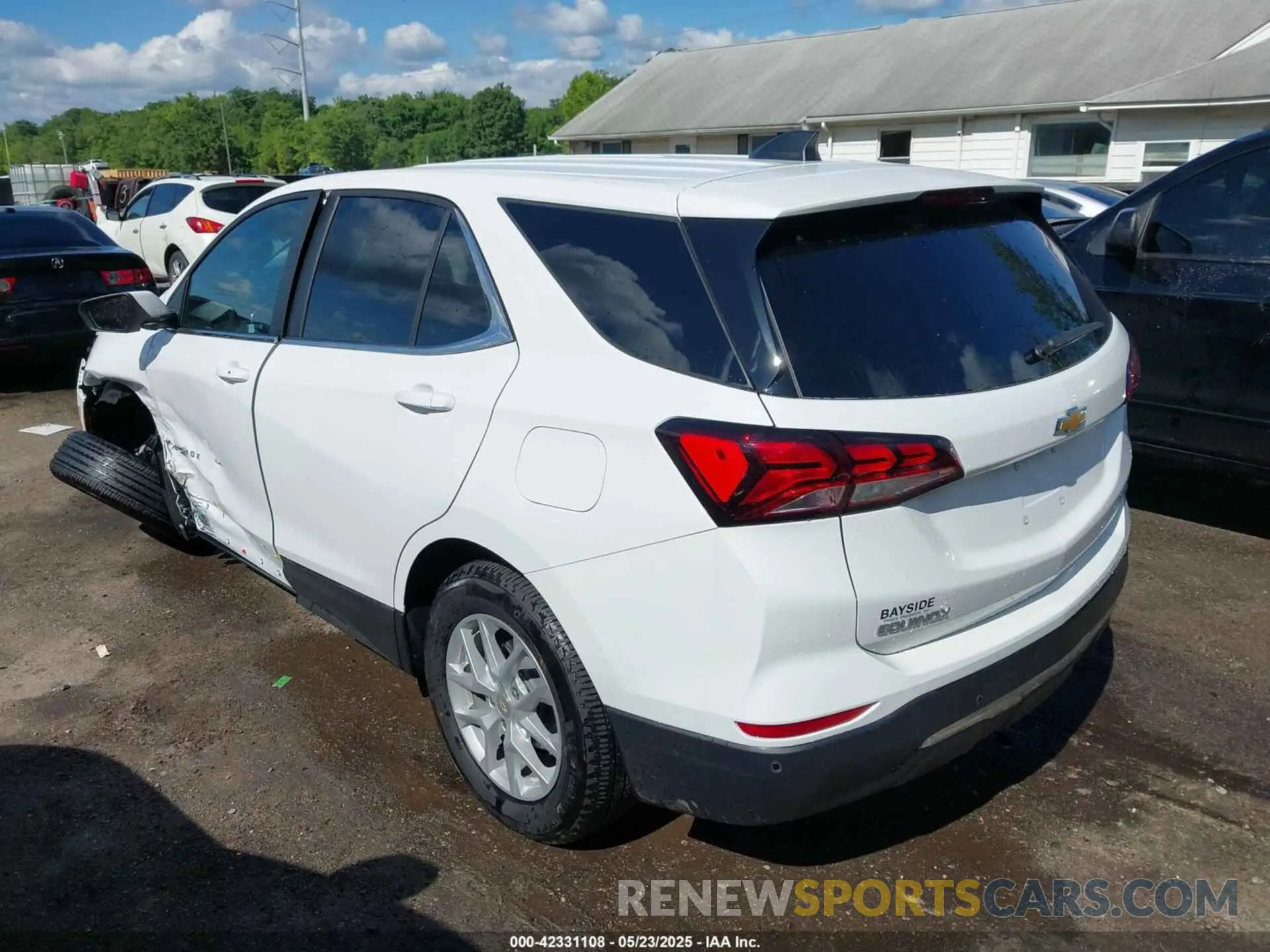 3 fotografías del automóvil dañado 3GNAXKEGXRL256851 CHEVROLET EQUINOX 2024