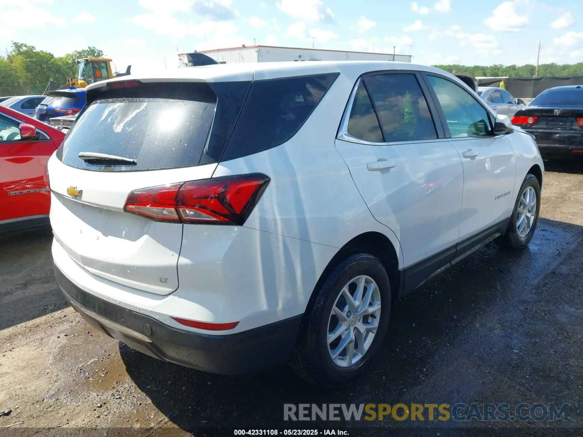 4 fotografías del automóvil dañado 3GNAXKEGXRL256851 CHEVROLET EQUINOX 2024