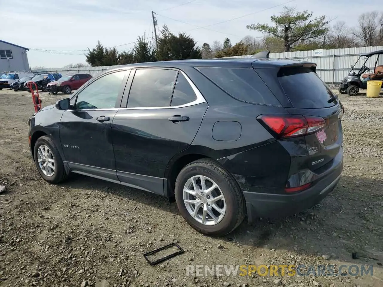 2 fotografías del automóvil dañado 3GNAXKEGXRL367111 CHEVROLET EQUINOX 2024