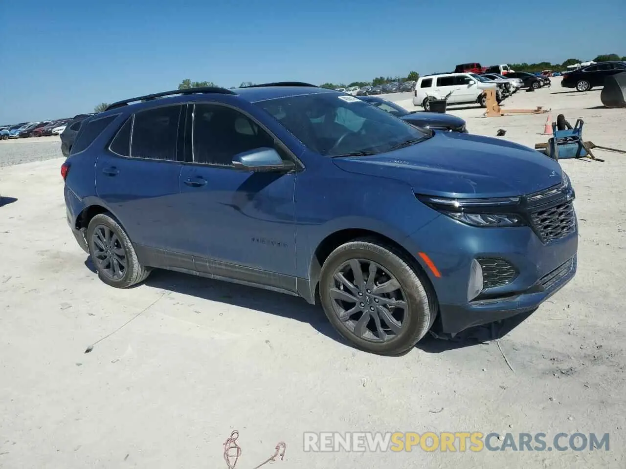 4 fotografías del automóvil dañado 3GNAXMEG0RL147908 CHEVROLET EQUINOX 2024