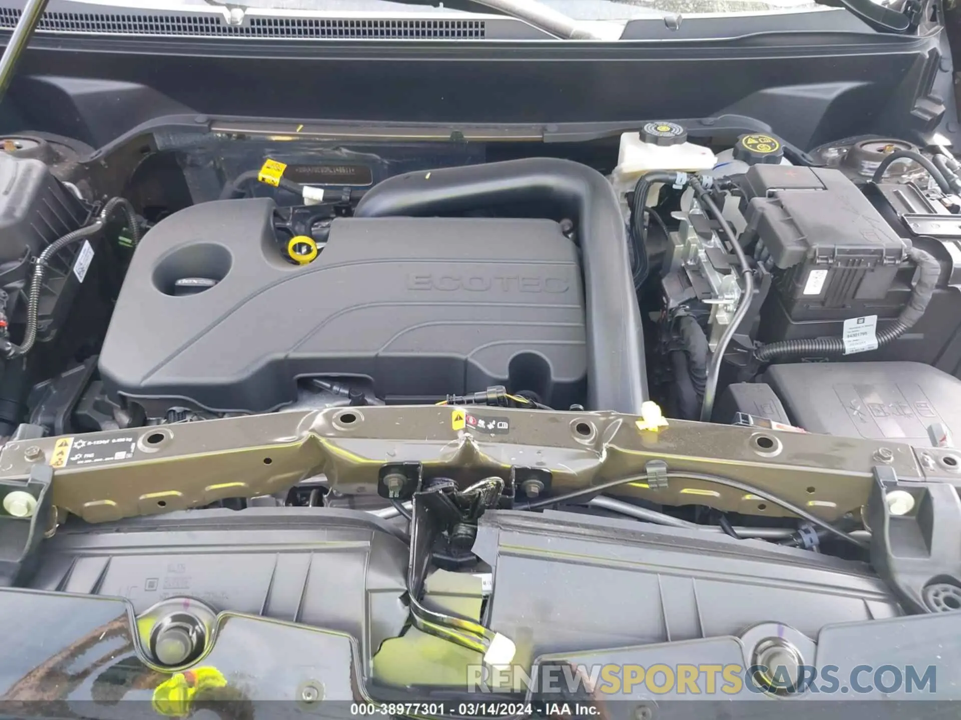 10 fotografías del automóvil dañado 3GNAXMEG0RL148511 CHEVROLET EQUINOX 2024