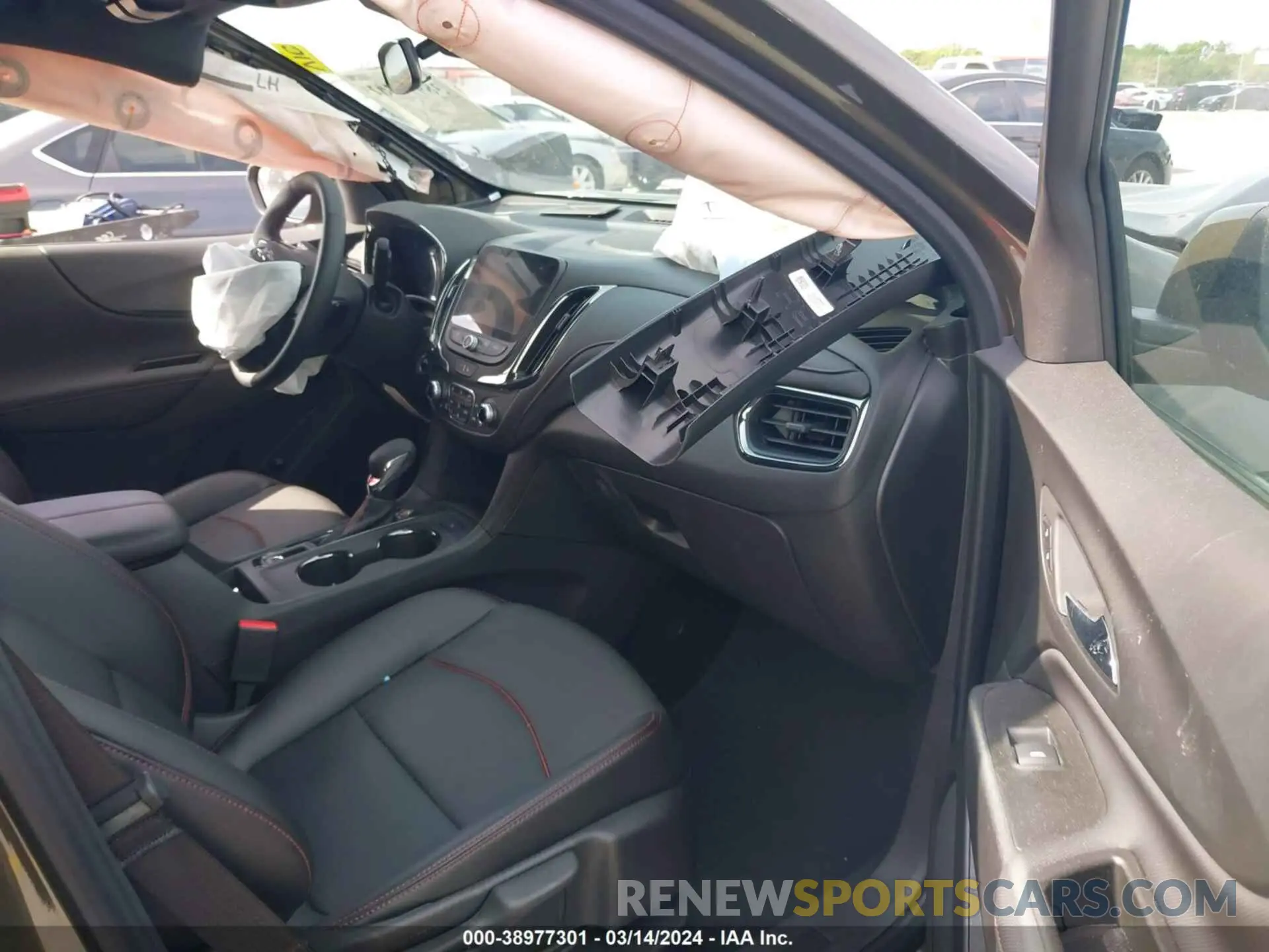 5 fotografías del automóvil dañado 3GNAXMEG0RL148511 CHEVROLET EQUINOX 2024