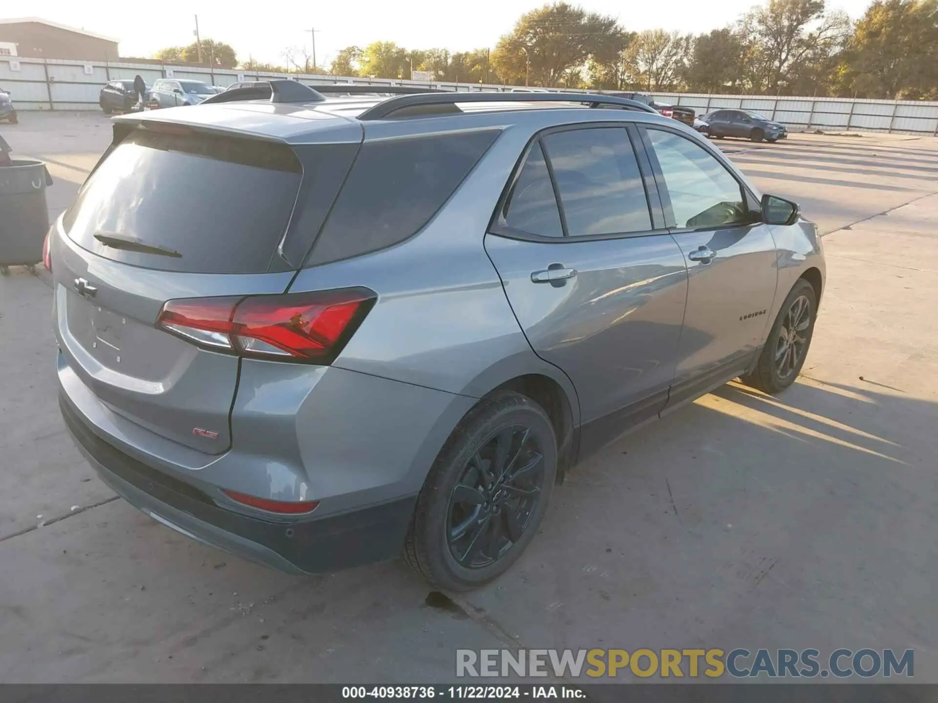 4 fotografías del automóvil dañado 3GNAXMEG0RS124859 CHEVROLET EQUINOX 2024