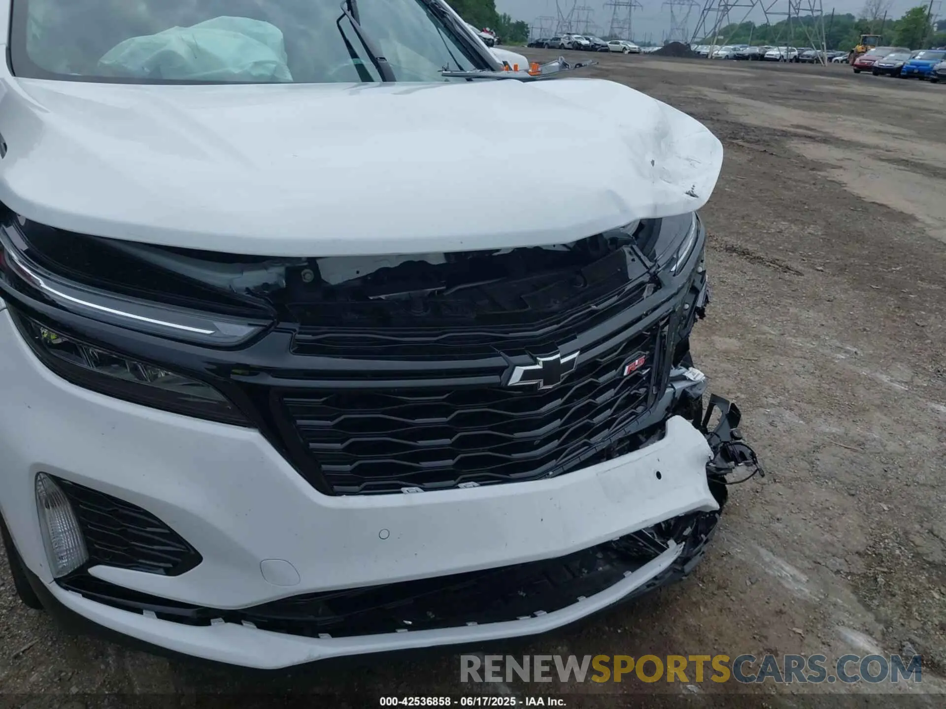 6 fotografías del automóvil dañado 3GNAXMEG0RS221656 CHEVROLET EQUINOX 2024
