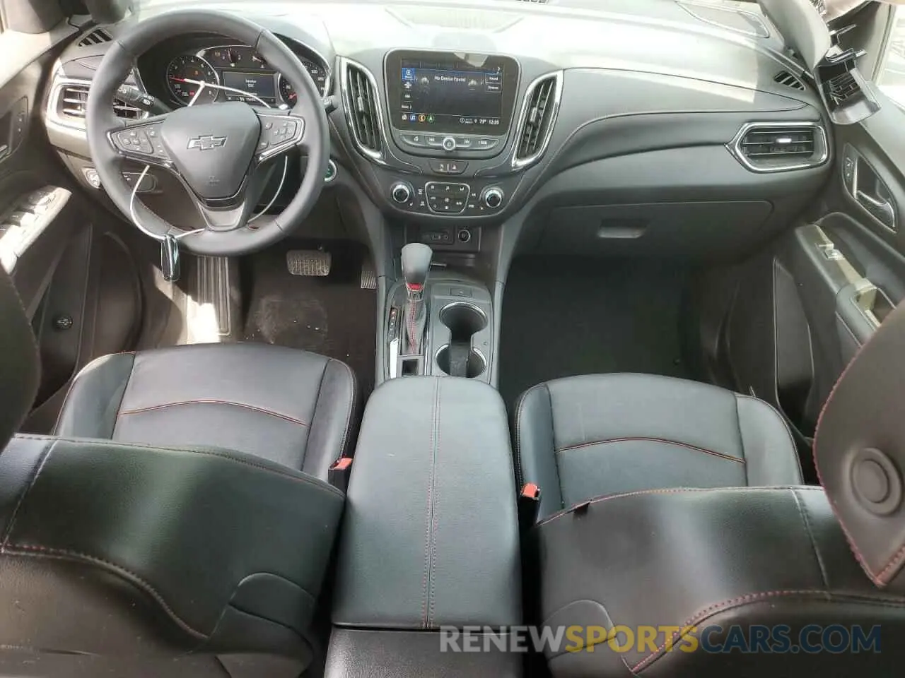 8 fotografías del automóvil dañado 3GNAXMEG3RL238154 CHEVROLET EQUINOX 2024