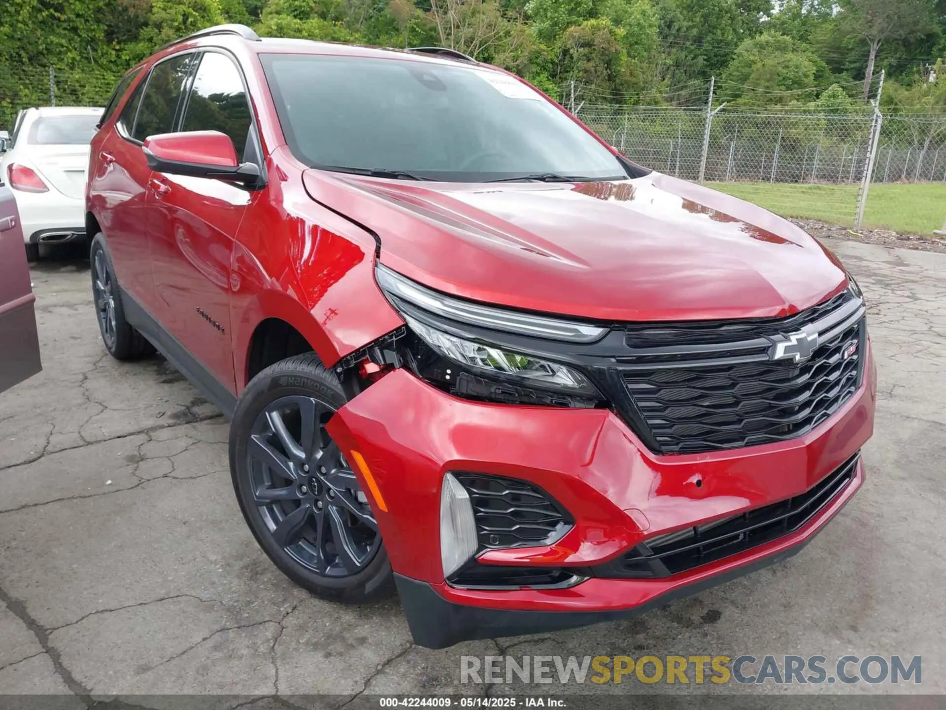 1 fotografías del automóvil dañado 3GNAXMEG3RL369603 CHEVROLET EQUINOX 2024