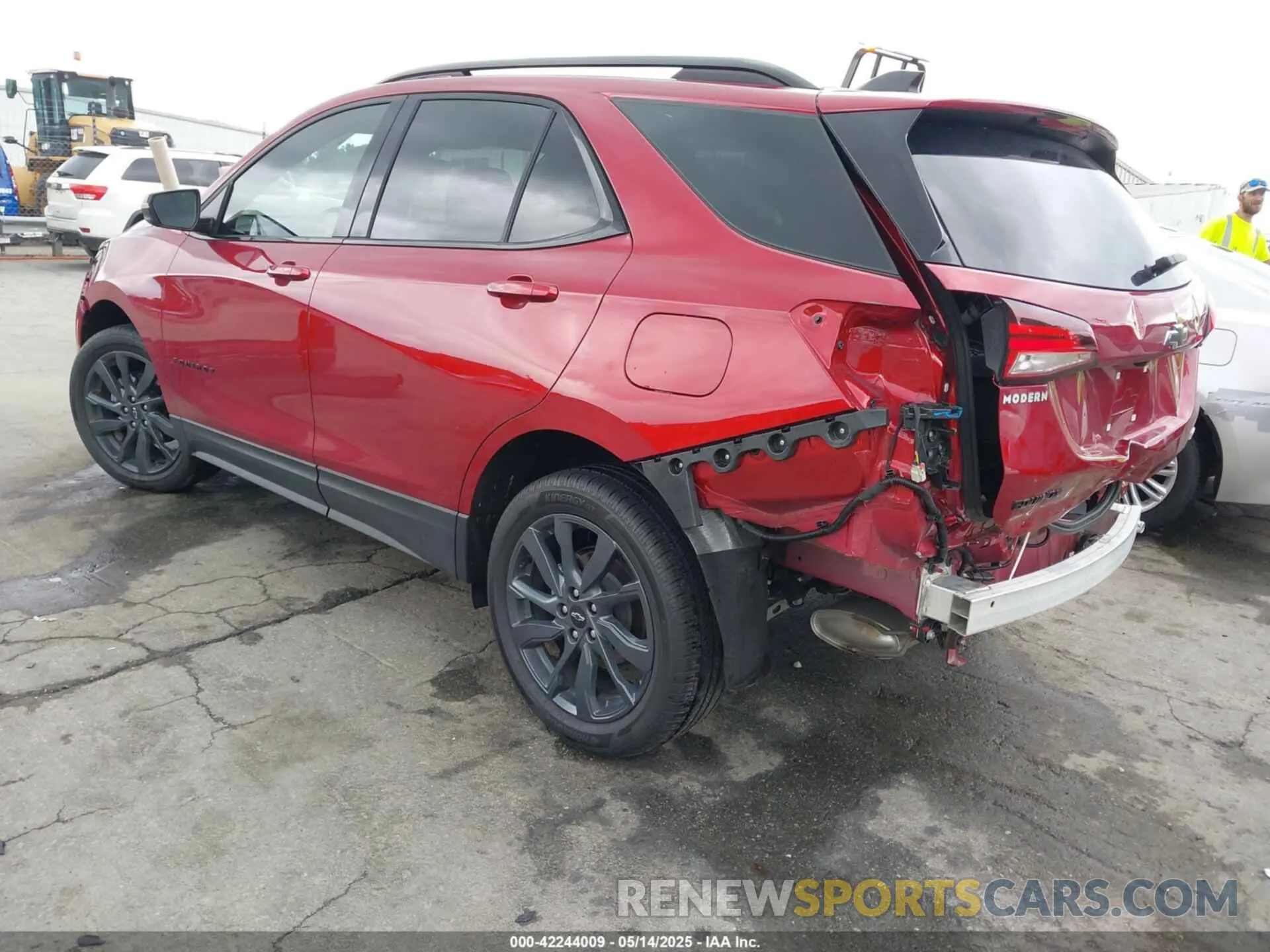3 fotografías del automóvil dañado 3GNAXMEG3RL369603 CHEVROLET EQUINOX 2024