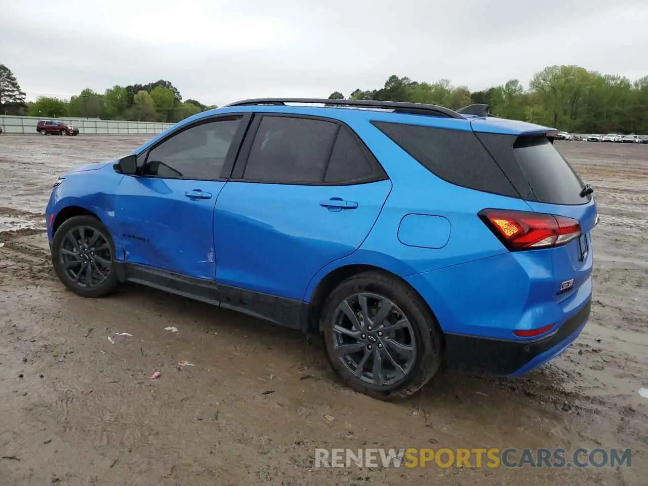 2 fotografías del automóvil dañado 3GNAXMEG3RS220419 CHEVROLET EQUINOX 2024