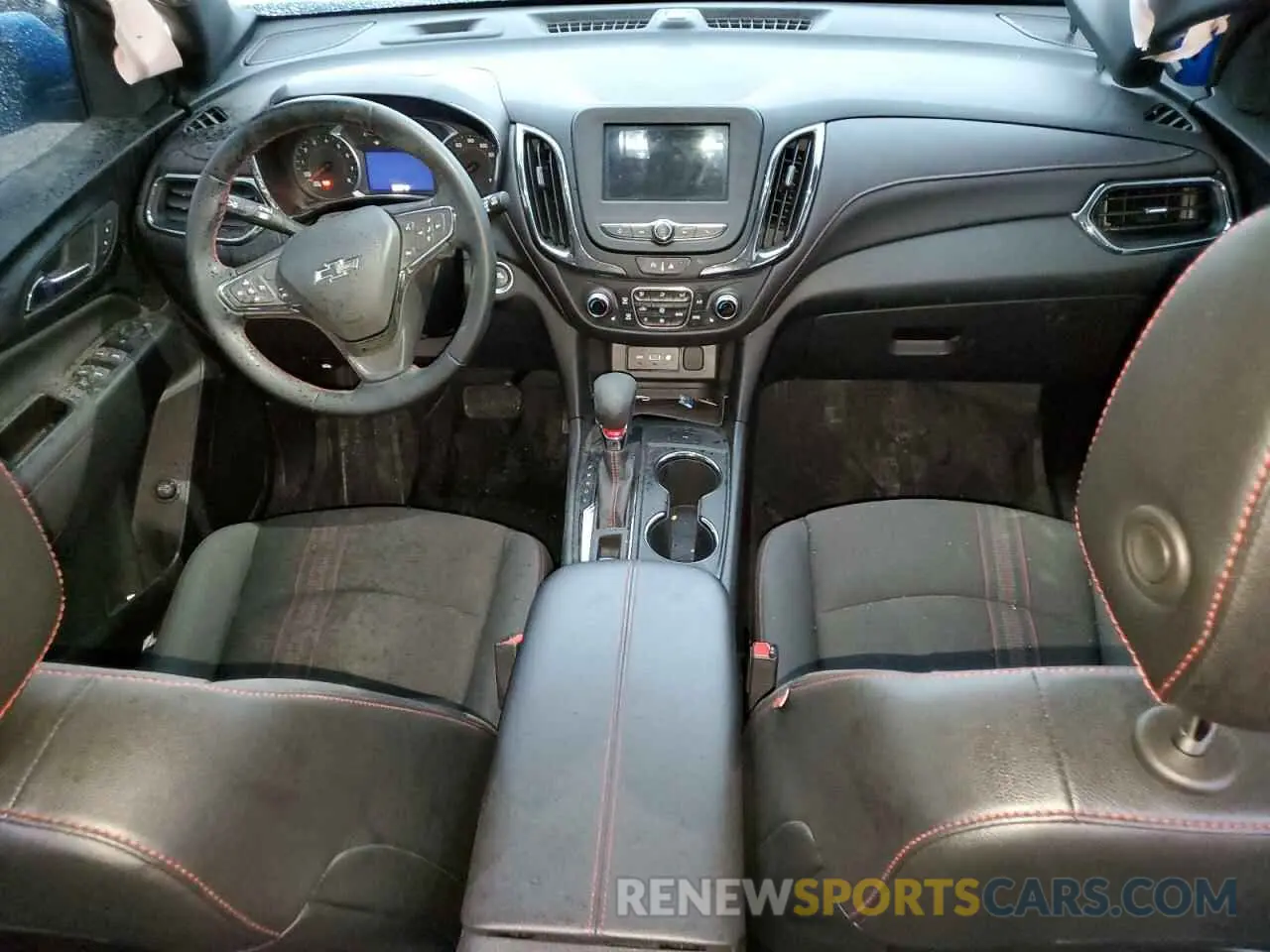 8 fotografías del automóvil dañado 3GNAXMEG3RS220419 CHEVROLET EQUINOX 2024