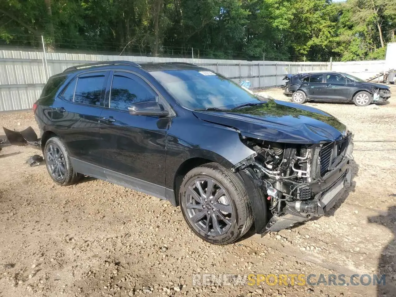 4 fotografías del automóvil dañado 3GNAXMEG4RL156062 CHEVROLET EQUINOX 2024