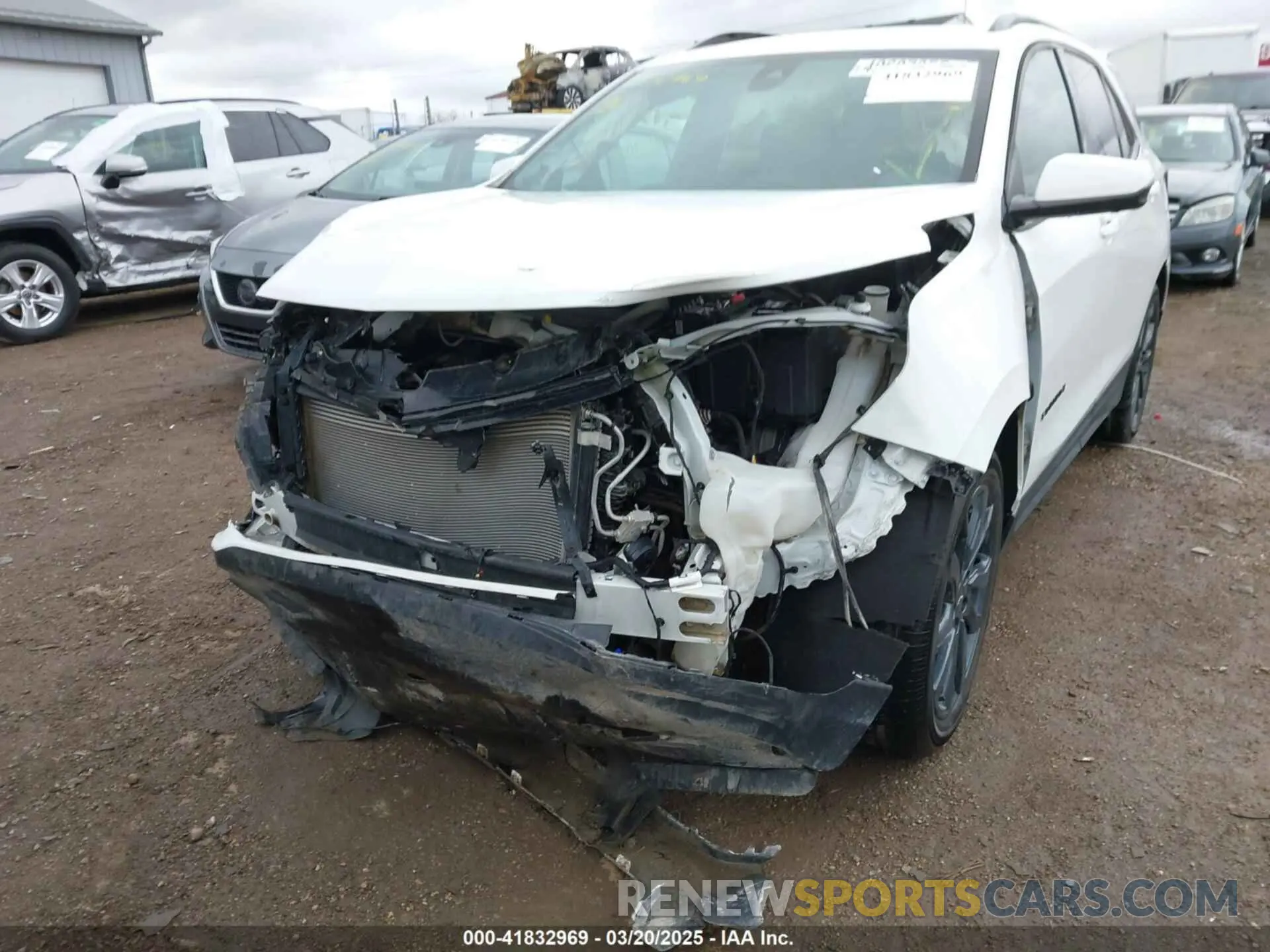 6 fotografías del automóvil dañado 3GNAXMEG4RS104243 CHEVROLET EQUINOX 2024