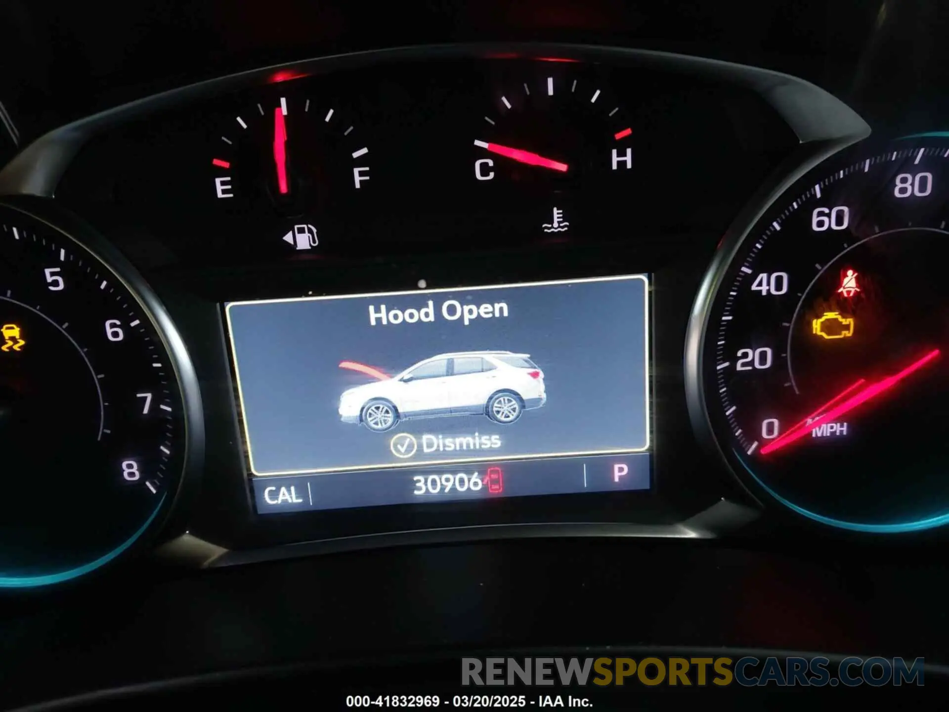 7 fotografías del automóvil dañado 3GNAXMEG4RS104243 CHEVROLET EQUINOX 2024