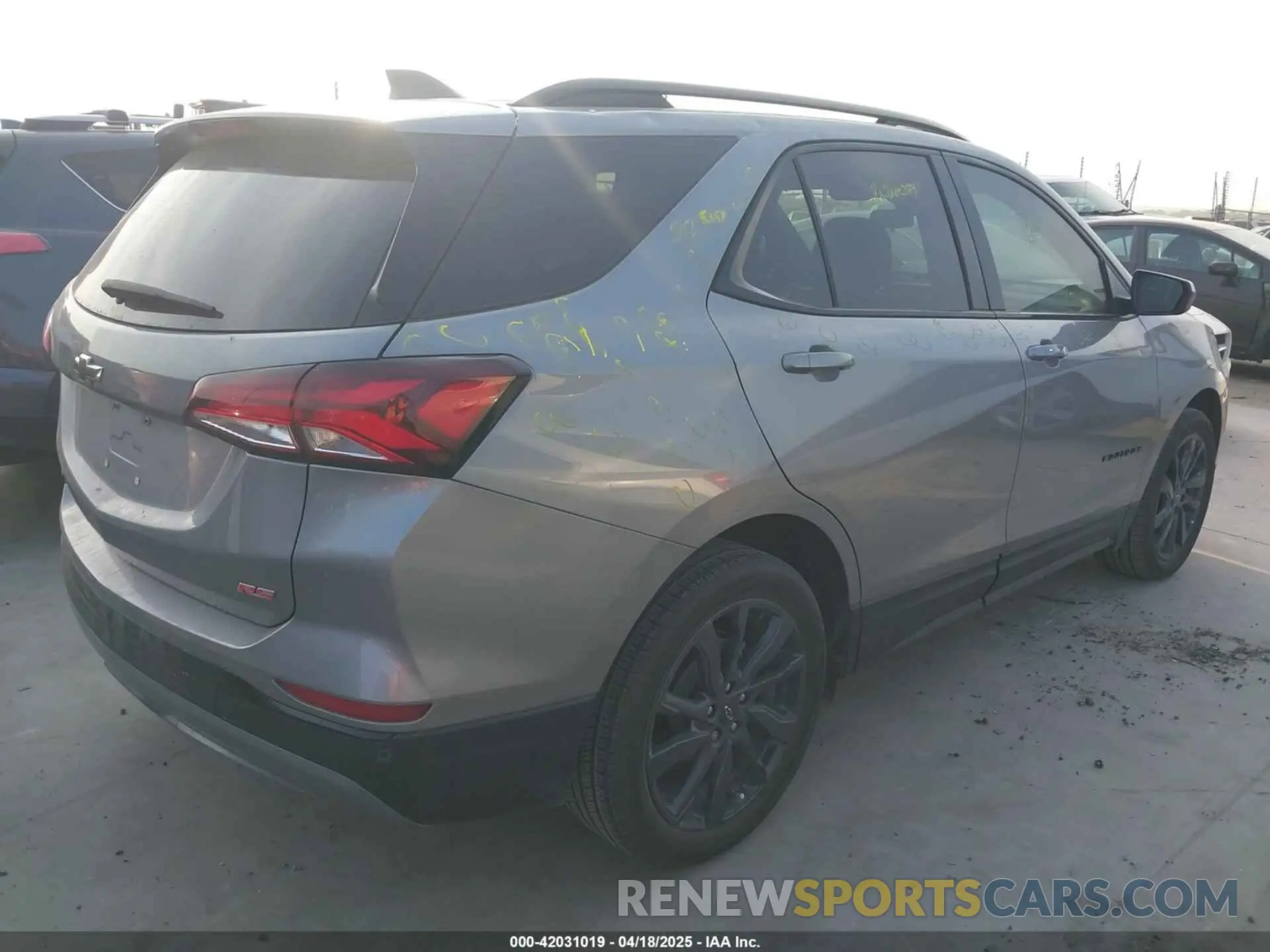 4 fotografías del automóvil dañado 3GNAXMEG5RL230153 CHEVROLET EQUINOX 2024
