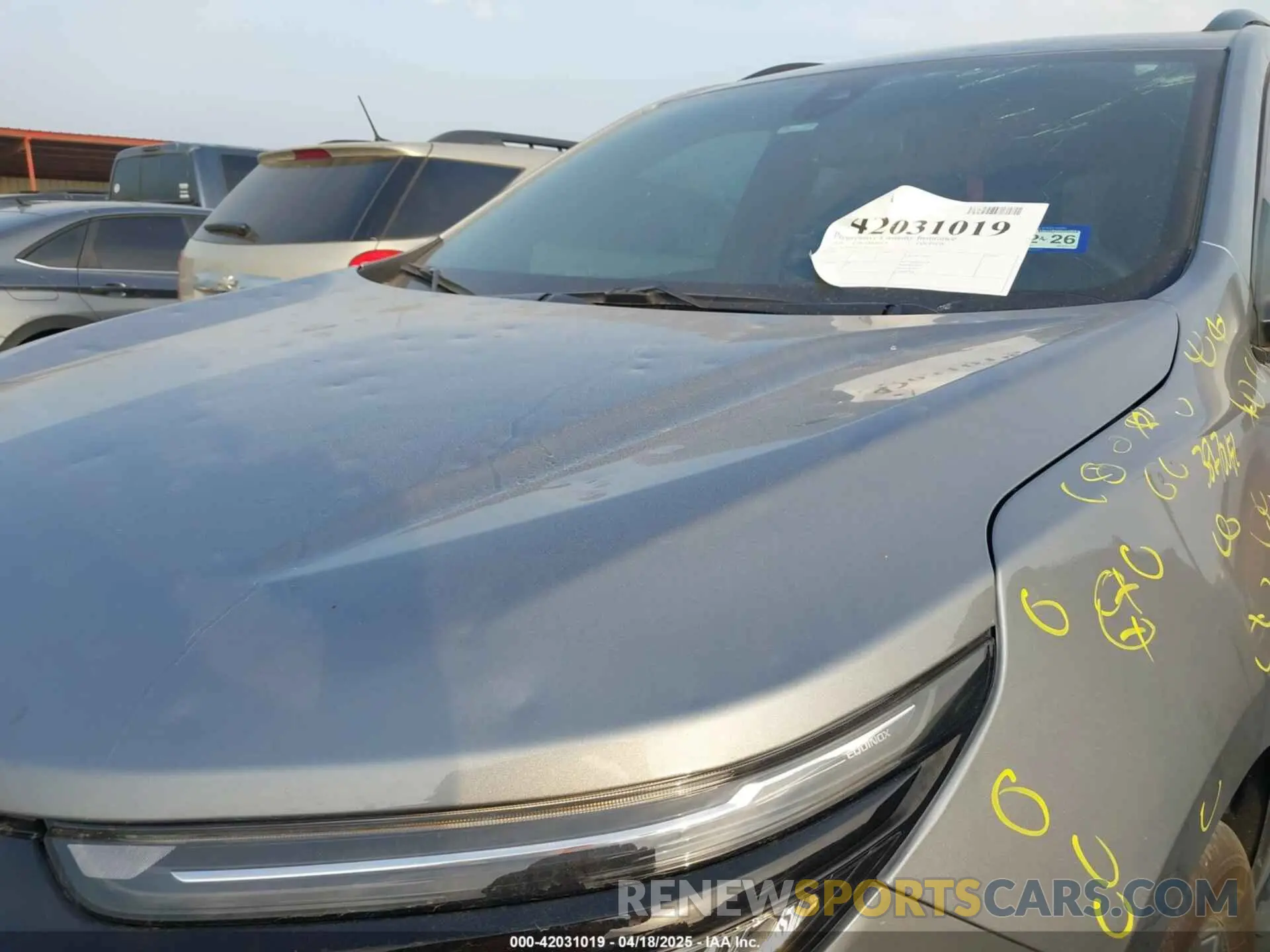 6 fotografías del automóvil dañado 3GNAXMEG5RL230153 CHEVROLET EQUINOX 2024