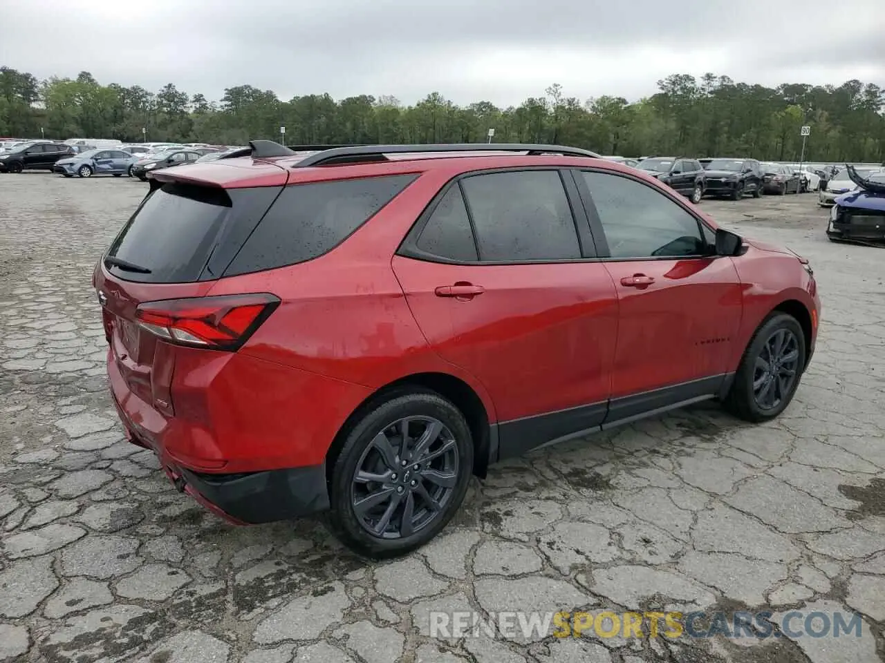 3 fotografías del automóvil dañado 3GNAXMEG5RS202665 CHEVROLET EQUINOX 2024