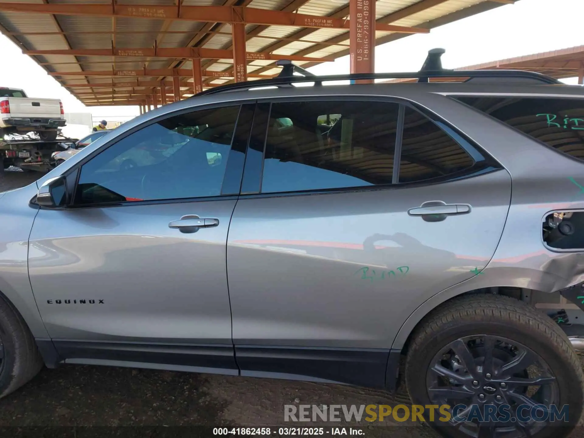 15 fotografías del automóvil dañado 3GNAXMEG6RS165691 CHEVROLET EQUINOX 2024