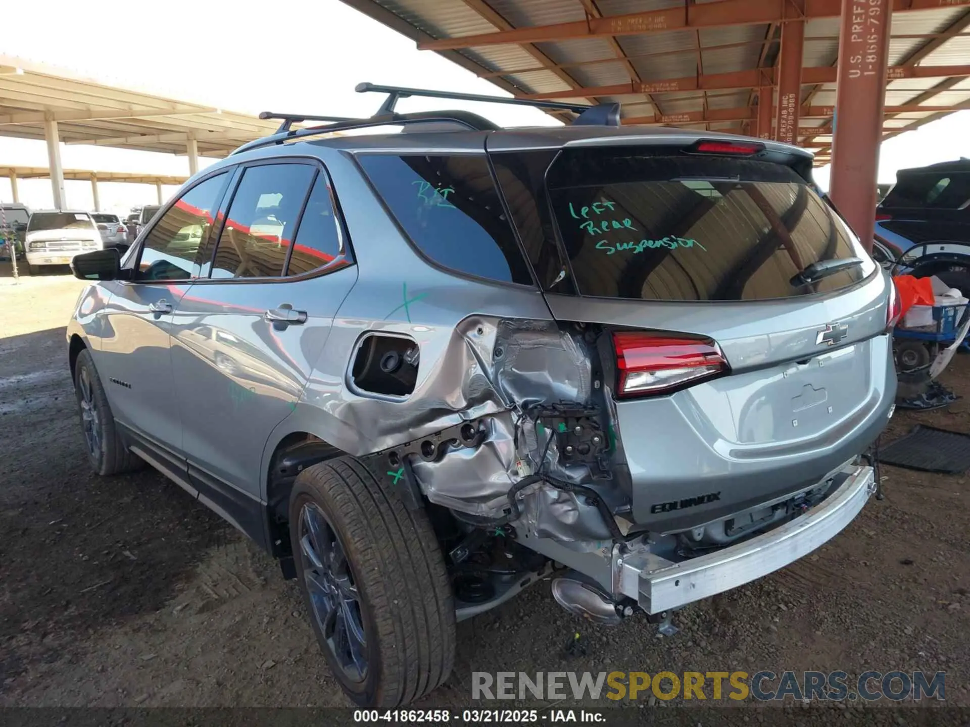3 fotografías del automóvil dañado 3GNAXMEG6RS165691 CHEVROLET EQUINOX 2024
