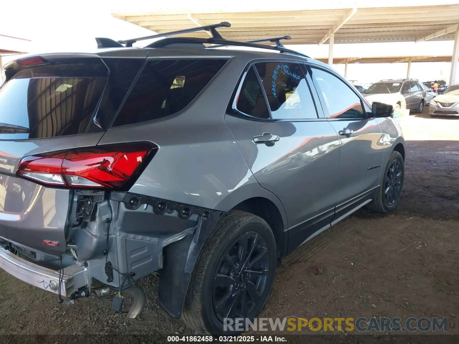 4 fotografías del automóvil dañado 3GNAXMEG6RS165691 CHEVROLET EQUINOX 2024
