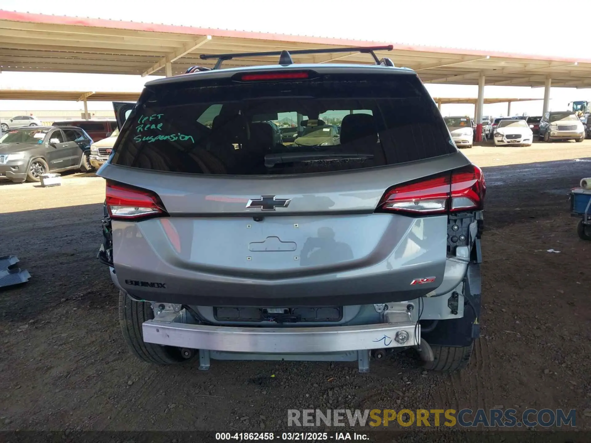 6 fotografías del automóvil dañado 3GNAXMEG6RS165691 CHEVROLET EQUINOX 2024