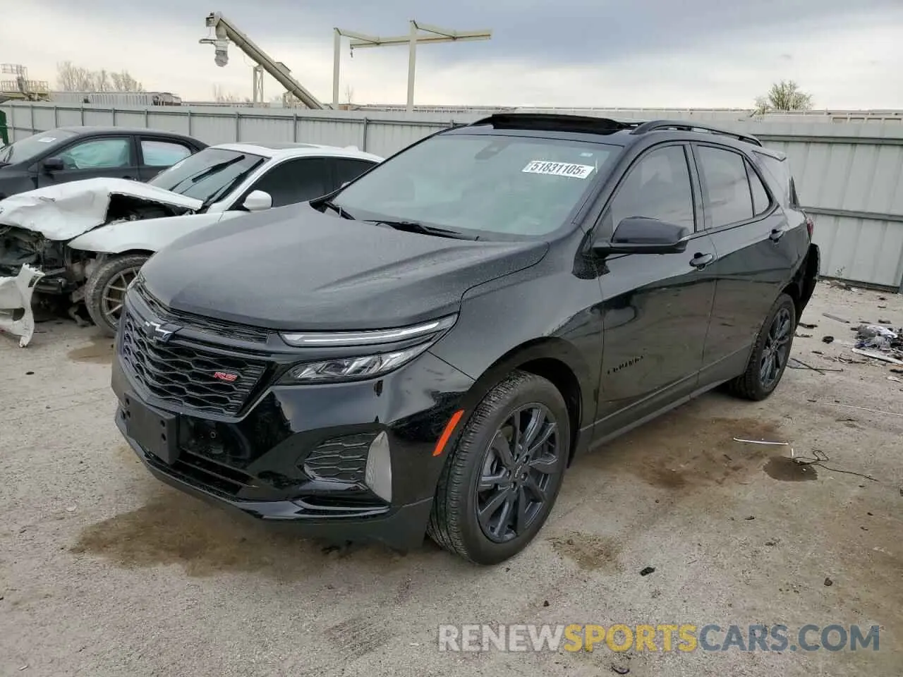 1 fotografías del automóvil dañado 3GNAXMEG8RL102988 CHEVROLET EQUINOX 2024