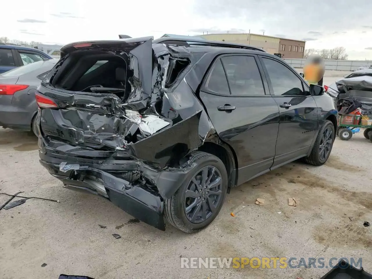 3 fotografías del automóvil dañado 3GNAXMEG8RL102988 CHEVROLET EQUINOX 2024