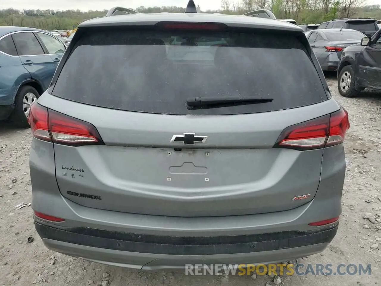 6 fotografías del automóvil dañado 3GNAXMEG9RS159948 CHEVROLET EQUINOX 2024