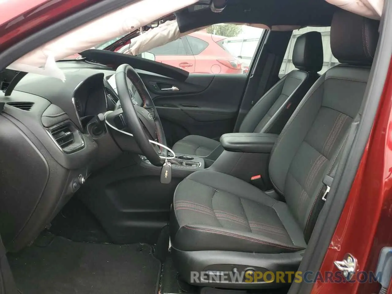 7 fotografías del automóvil dañado 3GNAXMEG9RS221056 CHEVROLET EQUINOX 2024