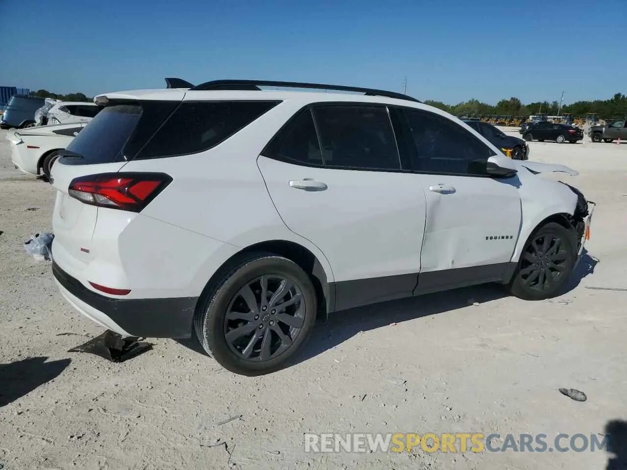 3 fotografías del automóvil dañado 3GNAXMEGXRS140437 CHEVROLET EQUINOX 2024