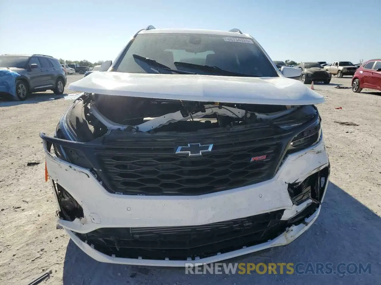 5 fotografías del automóvil dañado 3GNAXMEGXRS140437 CHEVROLET EQUINOX 2024