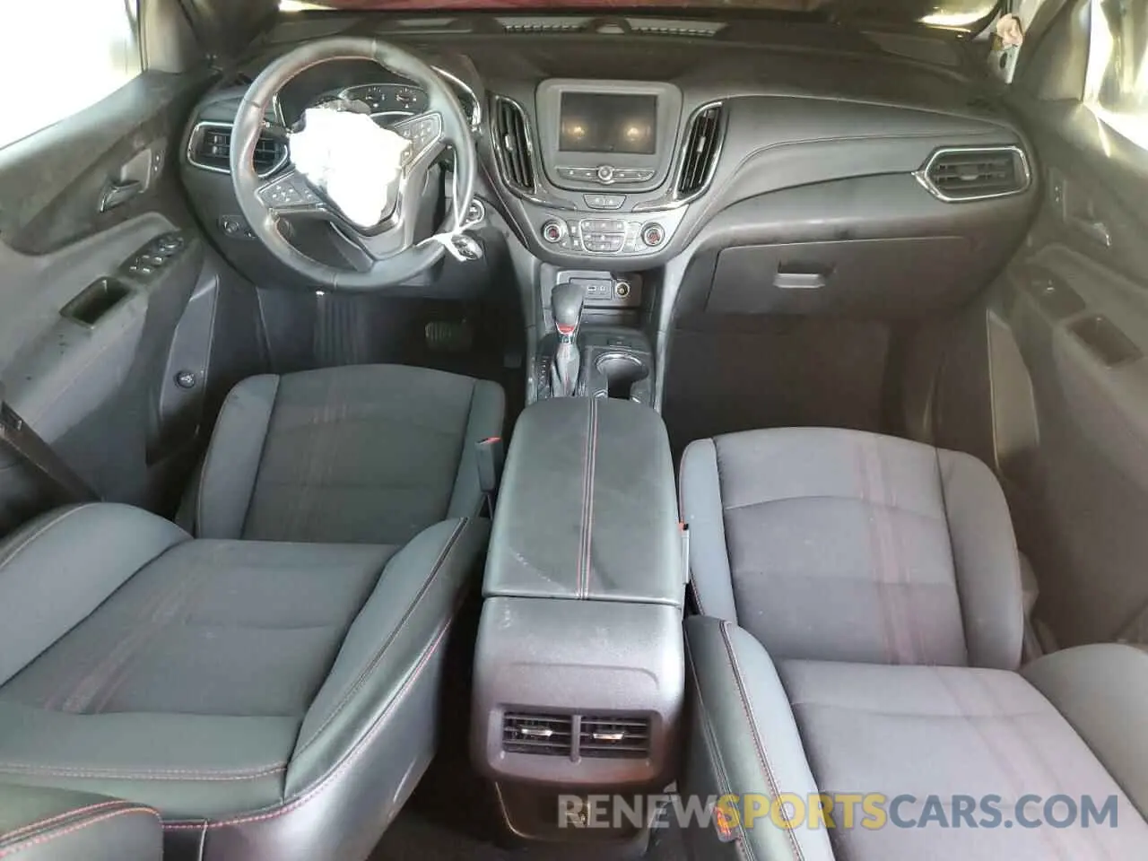8 fotografías del automóvil dañado 3GNAXMEGXRS140437 CHEVROLET EQUINOX 2024