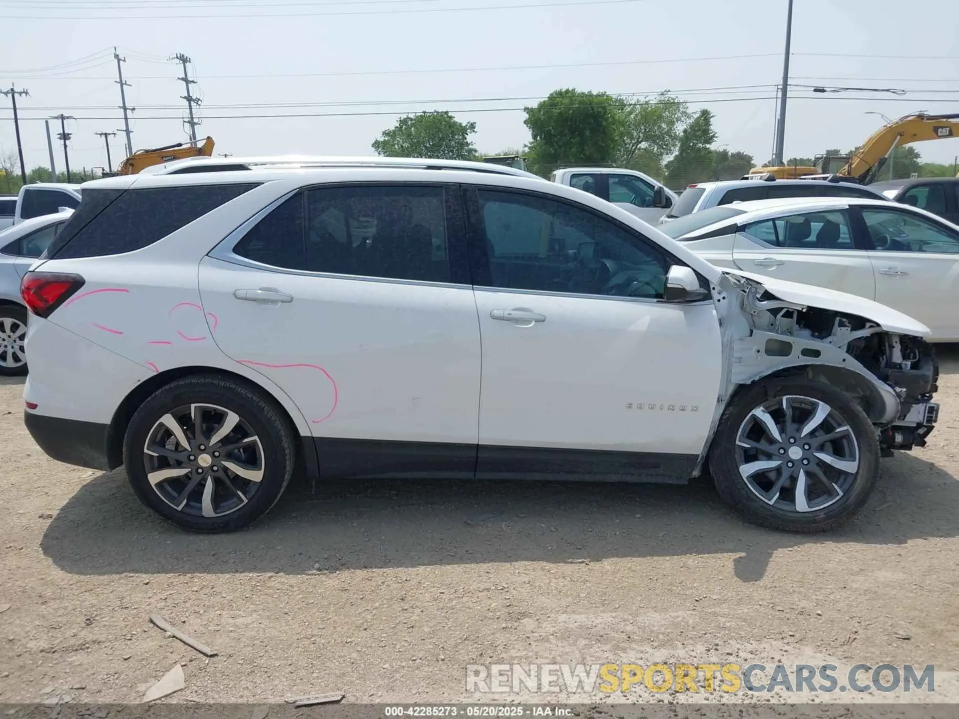 14 fotografías del automóvil dañado 3GNAXNEG1RL123820 CHEVROLET EQUINOX 2024
