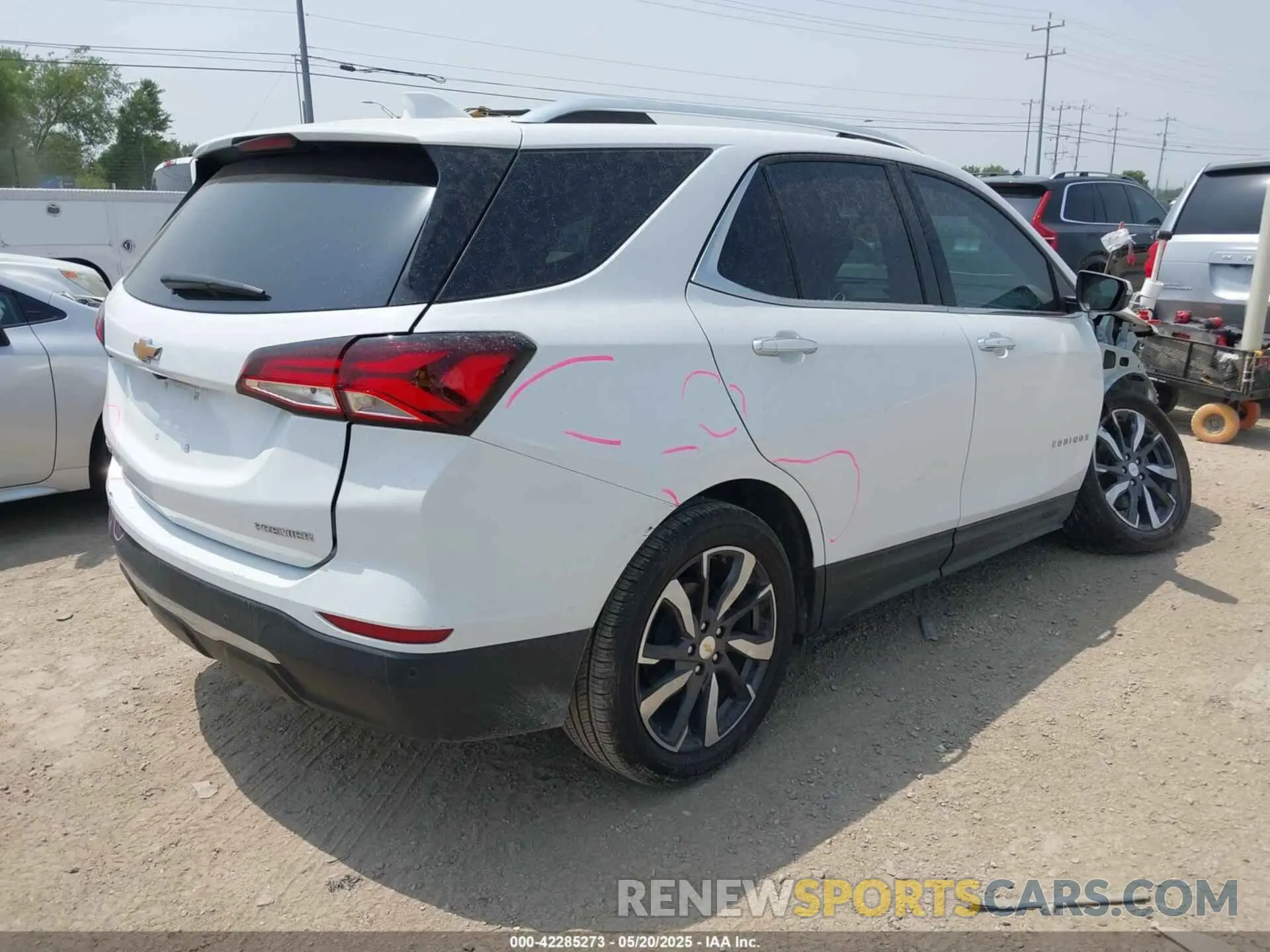 4 fotografías del automóvil dañado 3GNAXNEG1RL123820 CHEVROLET EQUINOX 2024