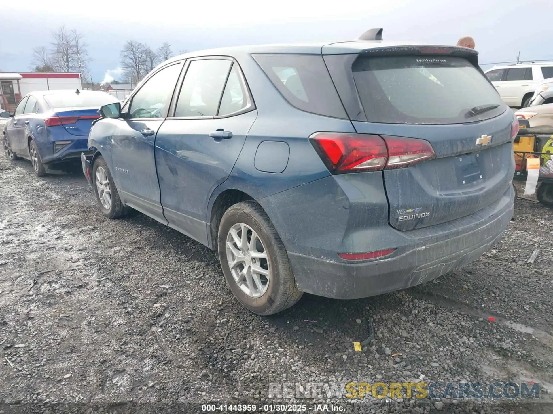 3 fotografías del automóvil dañado 3GNAXSEG0RL265865 CHEVROLET EQUINOX 2024