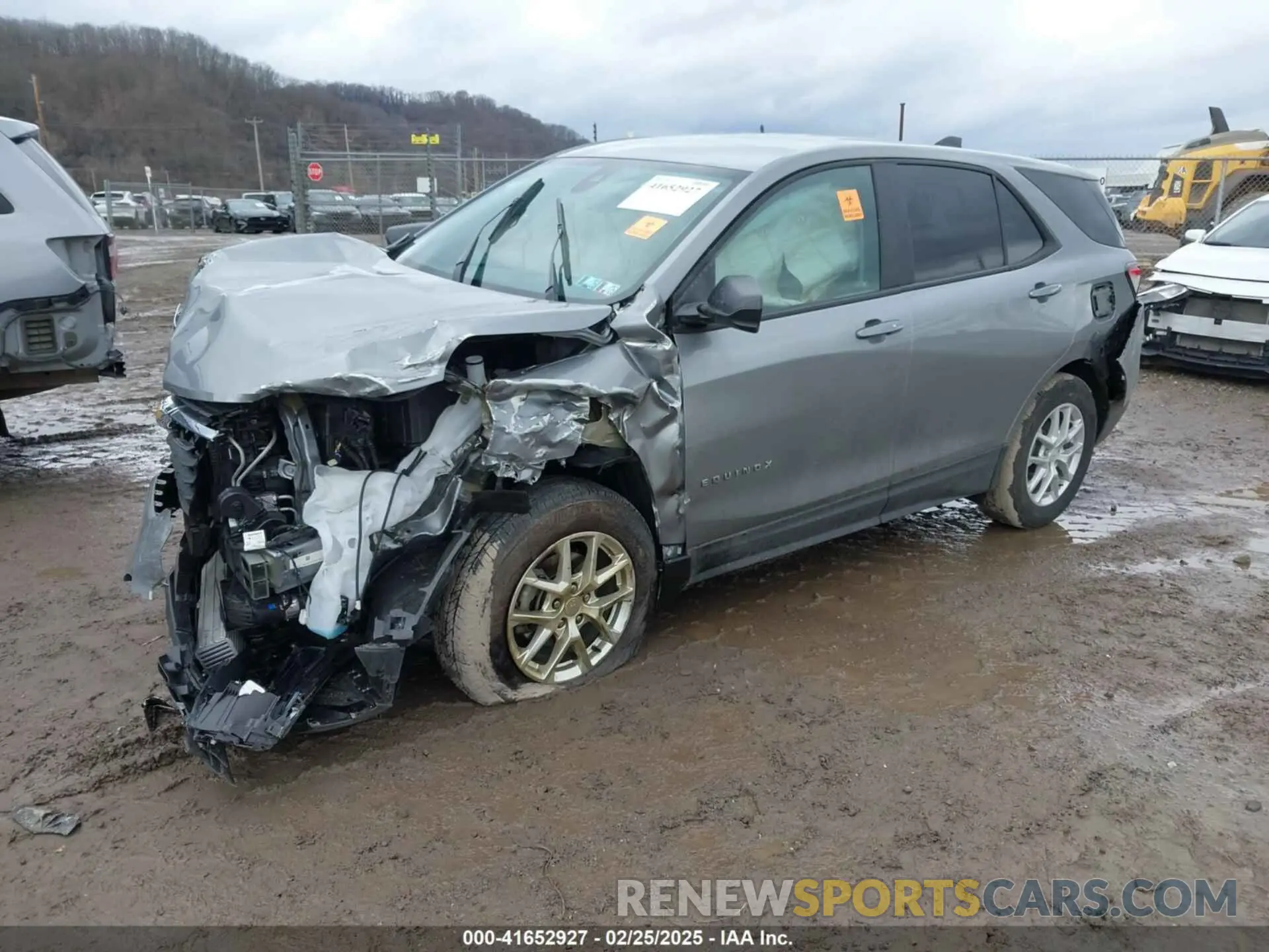 2 fotografías del automóvil dañado 3GNAXSEG0RL265915 CHEVROLET EQUINOX 2024