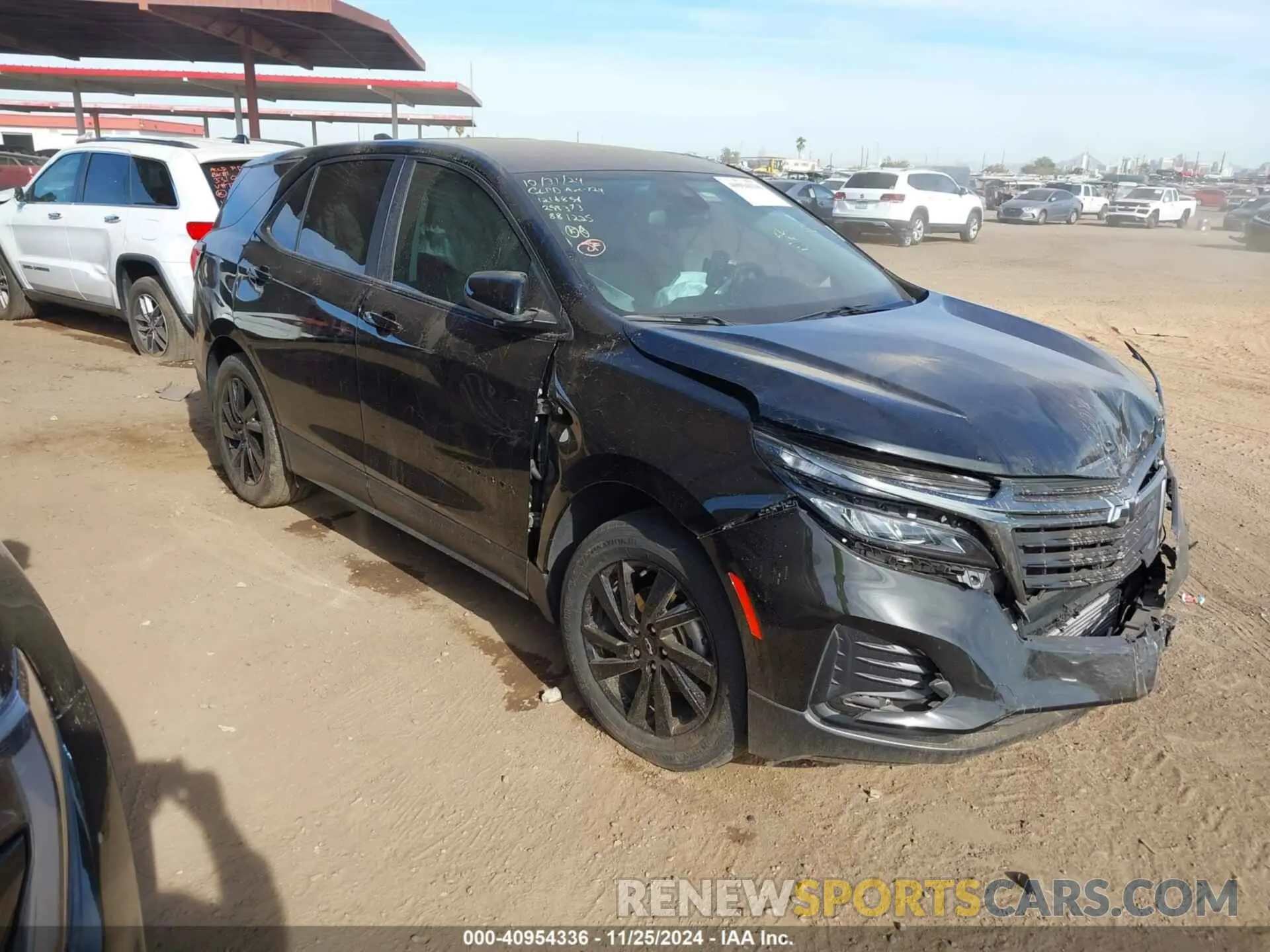 1 fotografías del automóvil dañado 3GNAXSEG1RL298373 CHEVROLET EQUINOX 2024