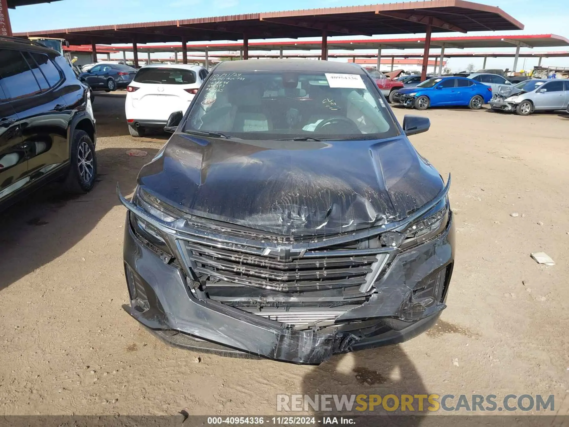 11 fotografías del automóvil dañado 3GNAXSEG1RL298373 CHEVROLET EQUINOX 2024