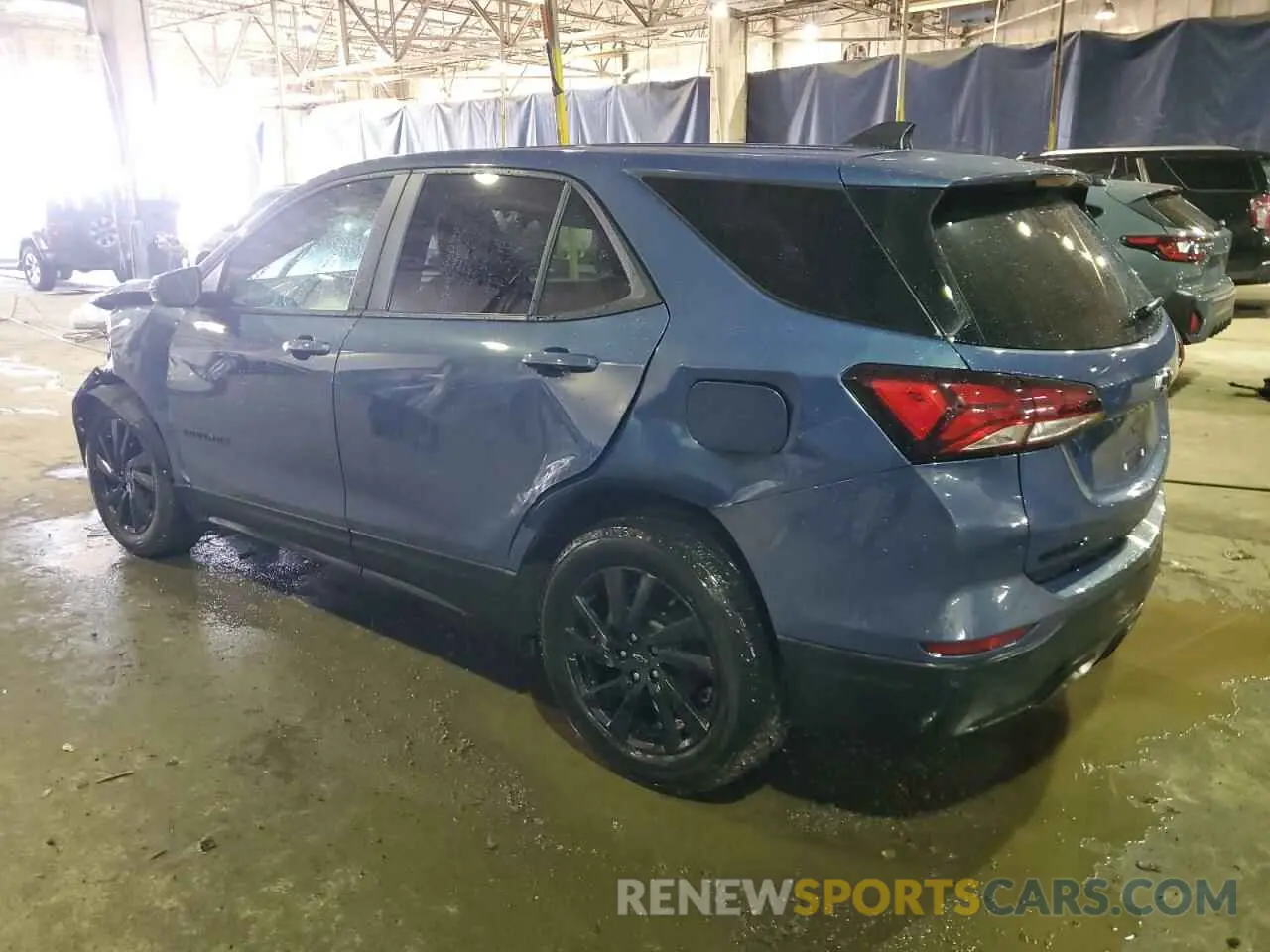 2 fotografías del automóvil dañado 3GNAXSEG4RL347078 CHEVROLET EQUINOX 2024