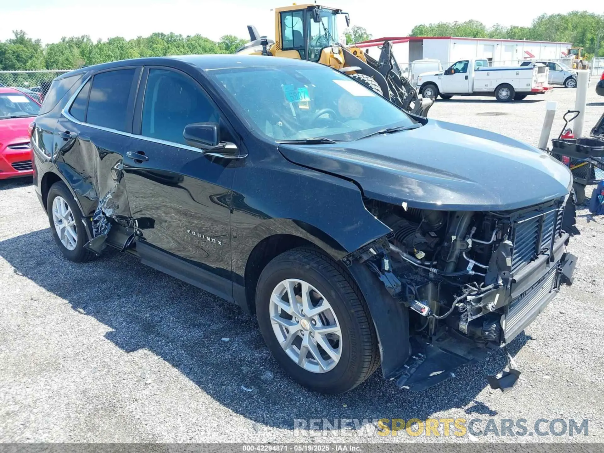 1 fotografías del automóvil dañado 3GNAXTEG6RL237140 CHEVROLET EQUINOX 2024