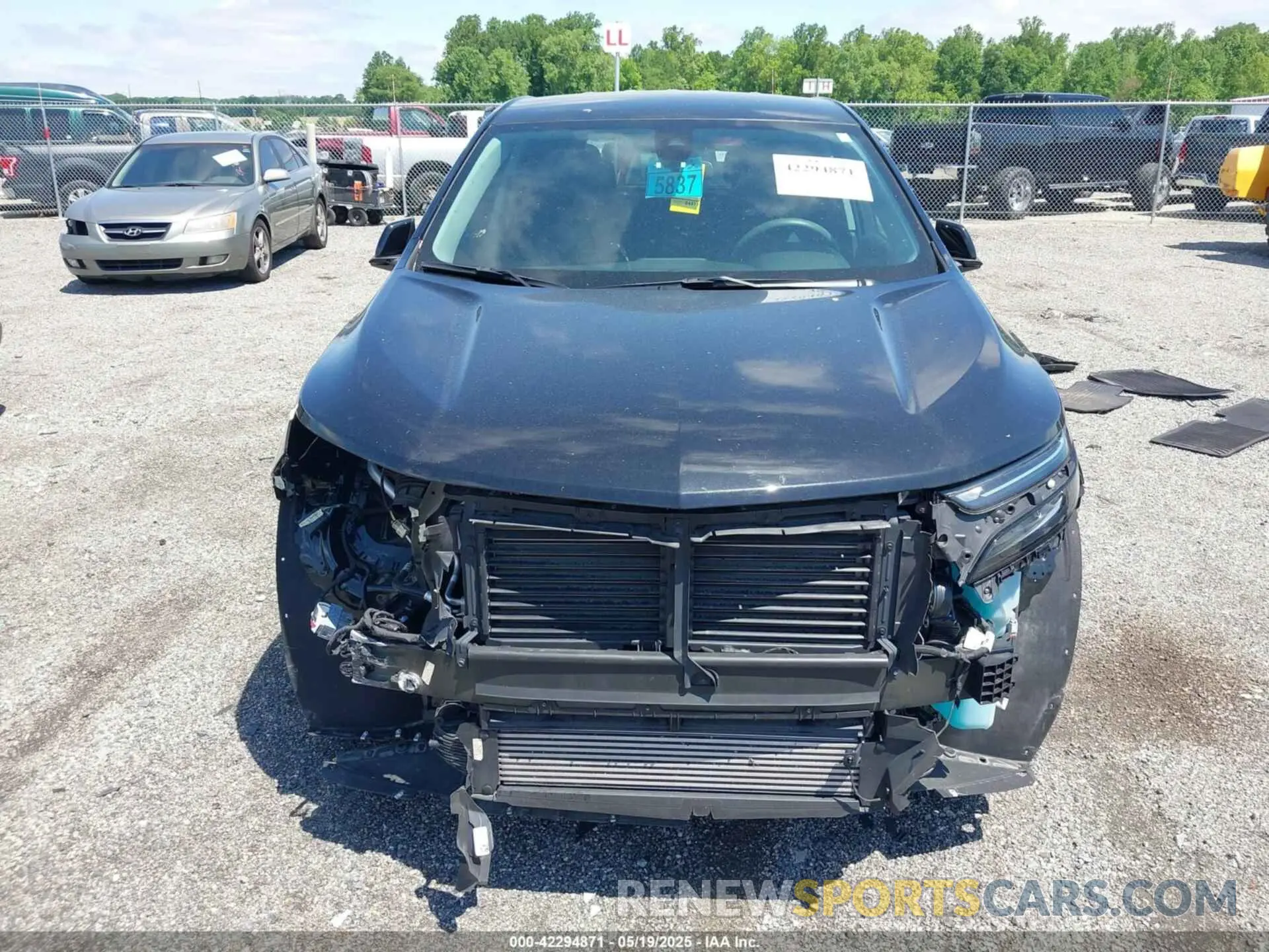 13 fotografías del automóvil dañado 3GNAXTEG6RL237140 CHEVROLET EQUINOX 2024