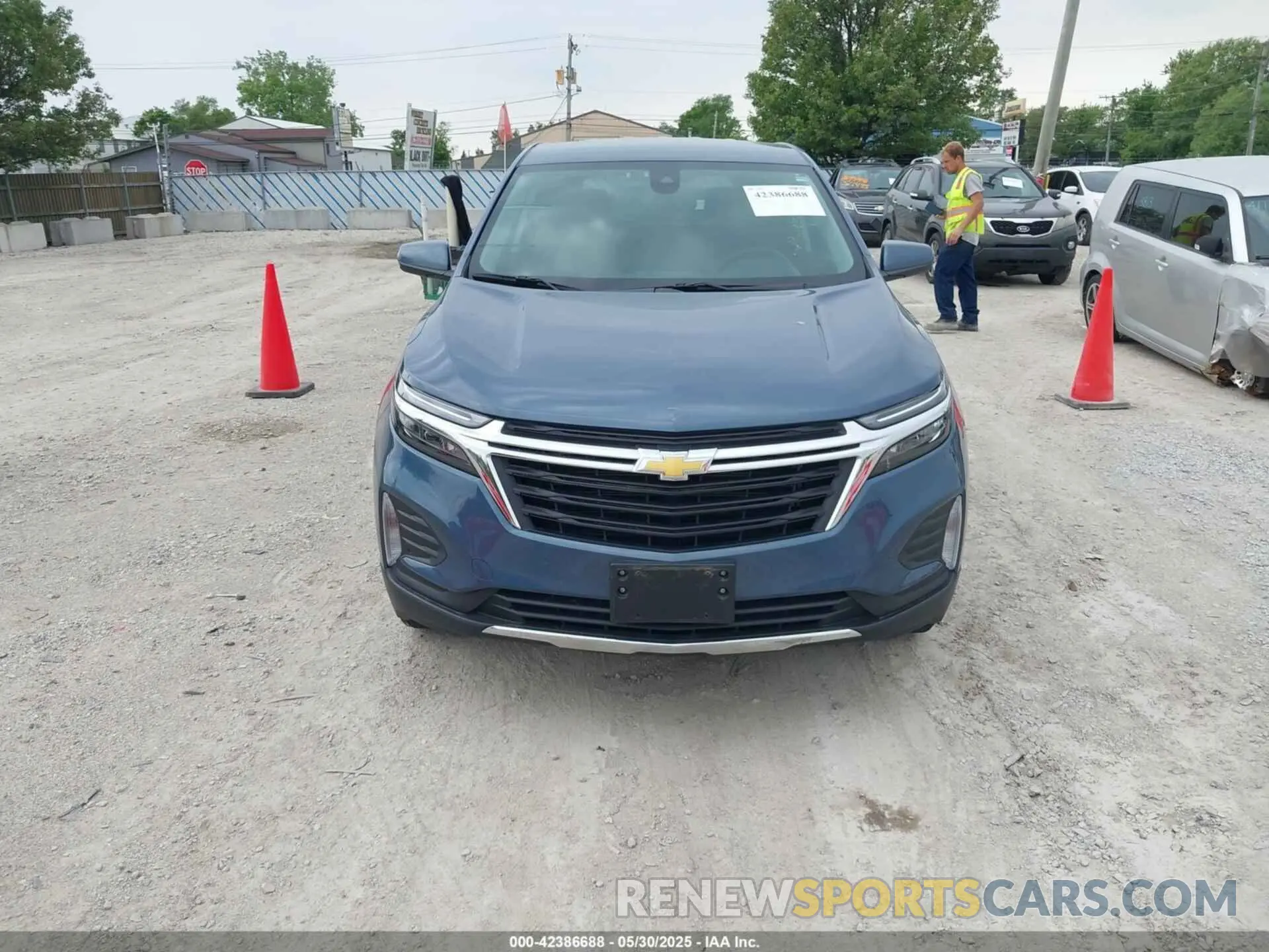 12 fotografías del automóvil dañado 3GNAXTEG8RL201496 CHEVROLET EQUINOX 2024