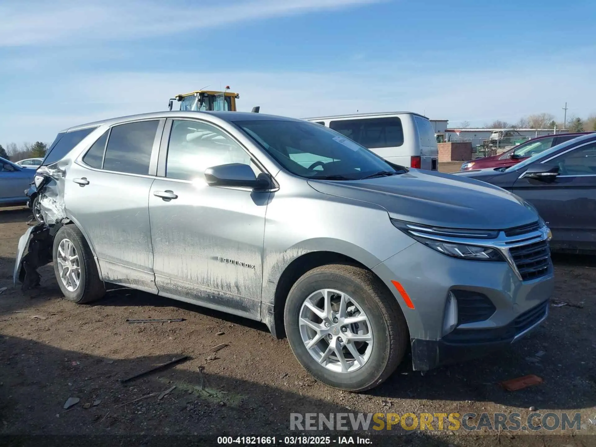 1 fotografías del automóvil dañado 3GNAXTEG8RS213069 CHEVROLET EQUINOX 2024